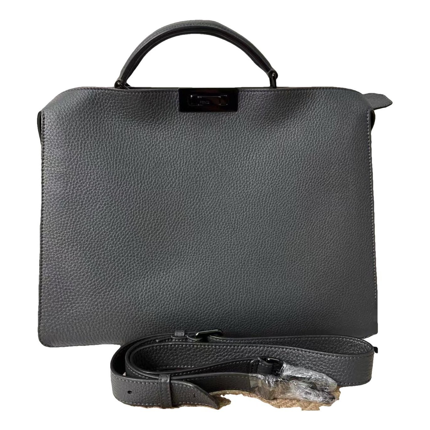Peekaboo leather handbag