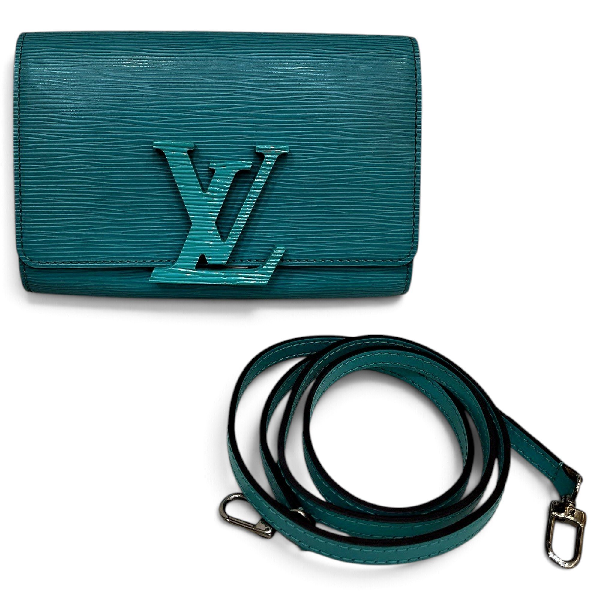 Louise leather crossbody bag