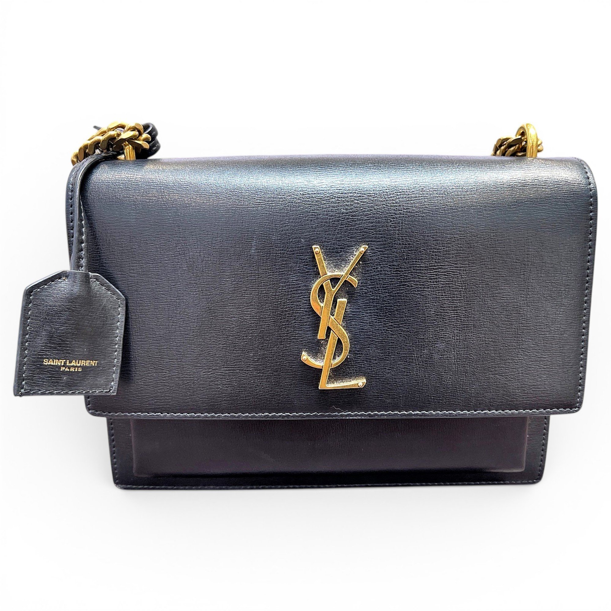 Sunset leather handbag