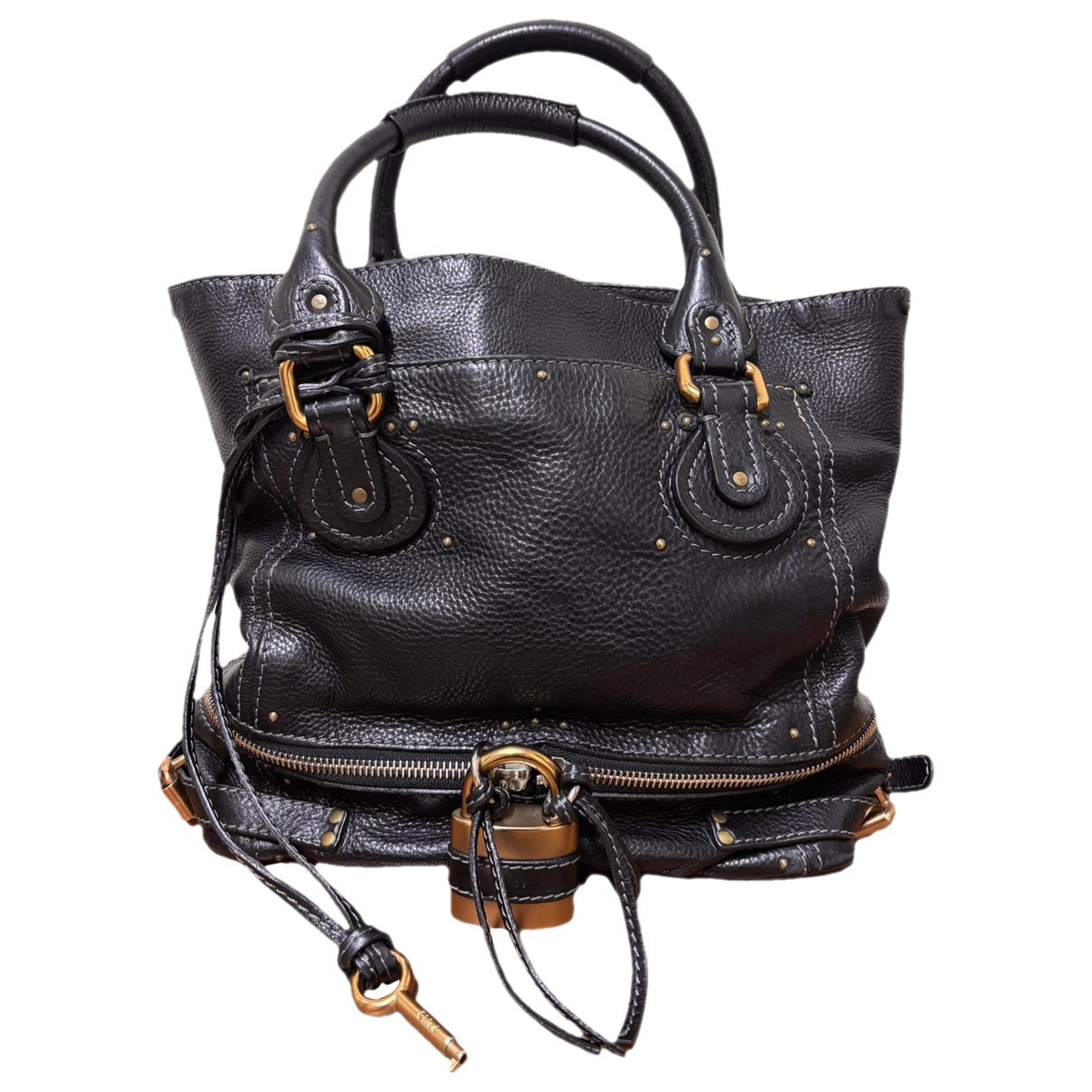 Paddington, Zip leather handbag