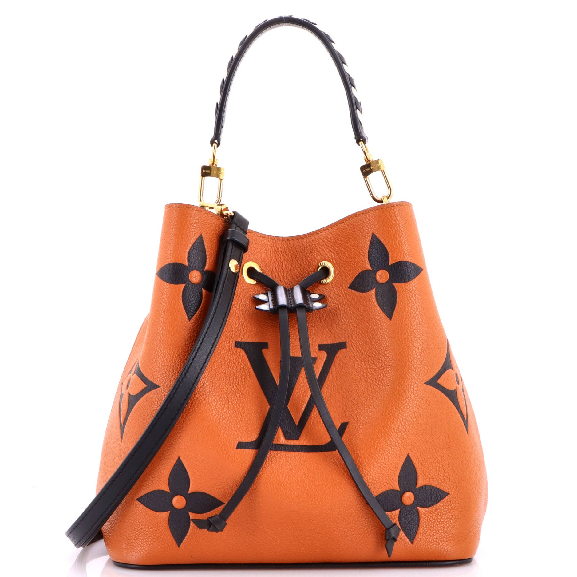 Louis Vuitton NeoNoe Handbag Limited Edition Crafty Monogram Empreinte Giant MM