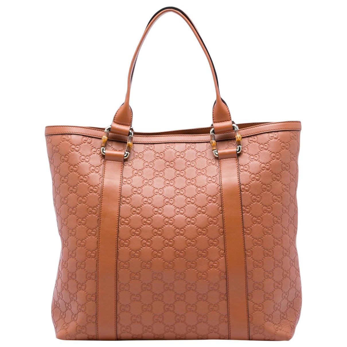 Bamboo leather tote
