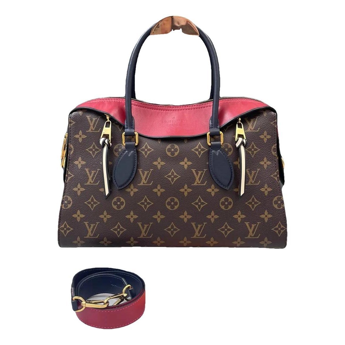 Tuileries leather handbag