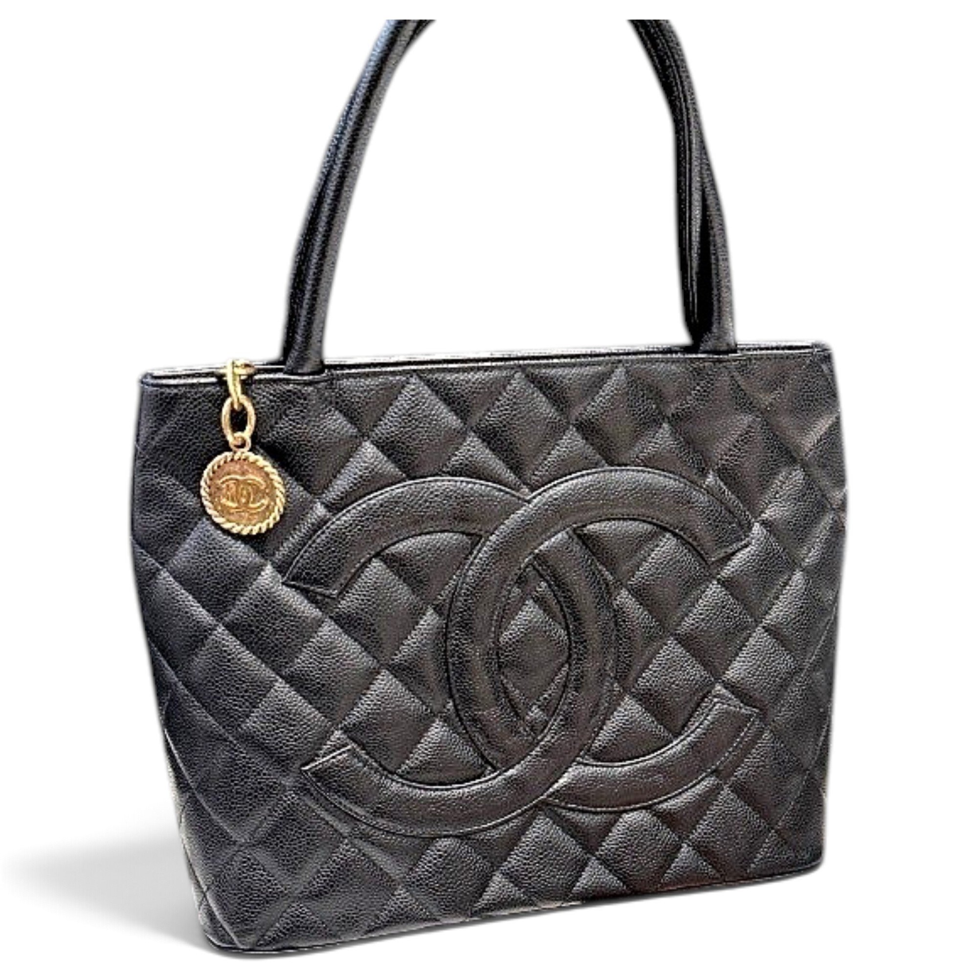 Leather tote