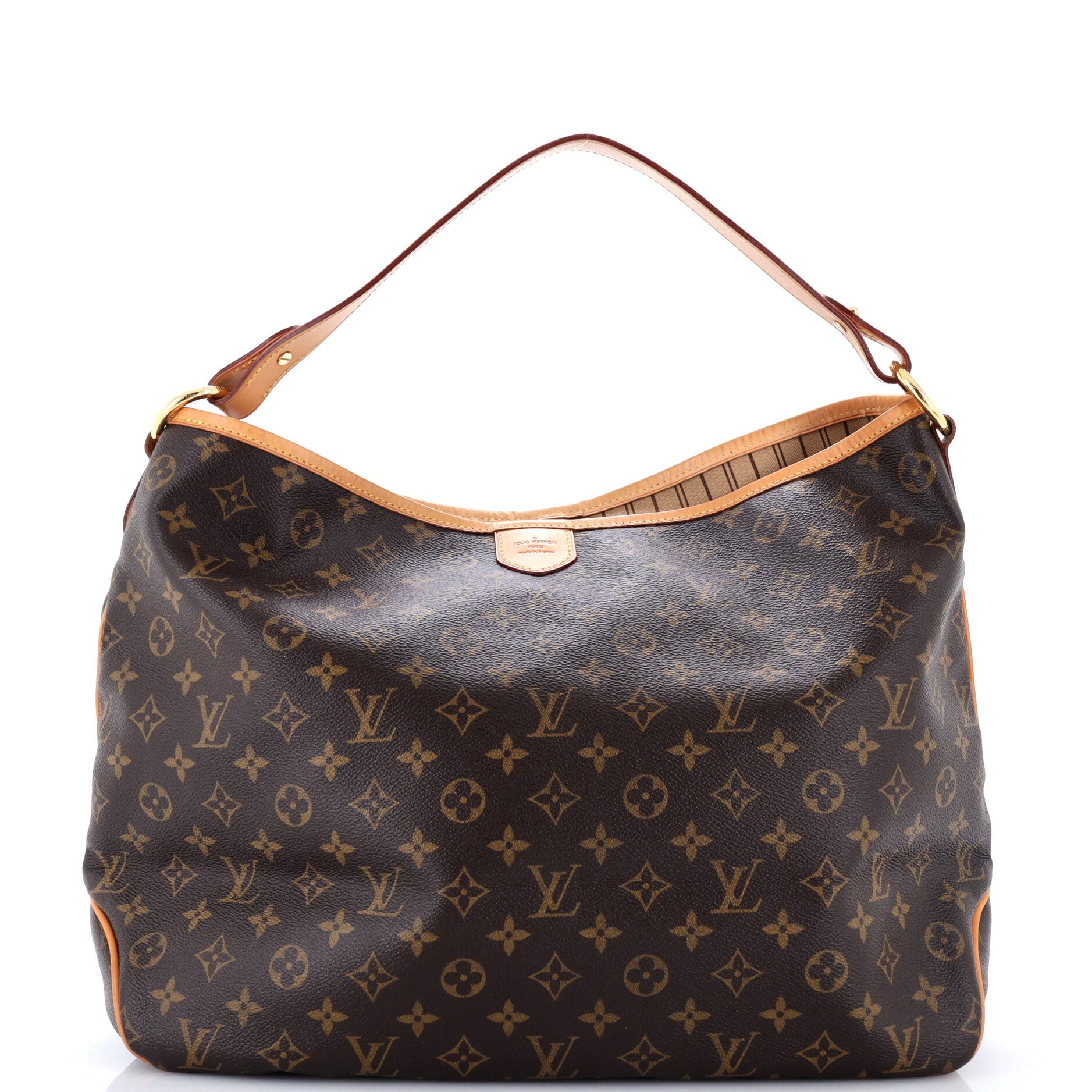 Delightful Handbag Monogram Canvas MM