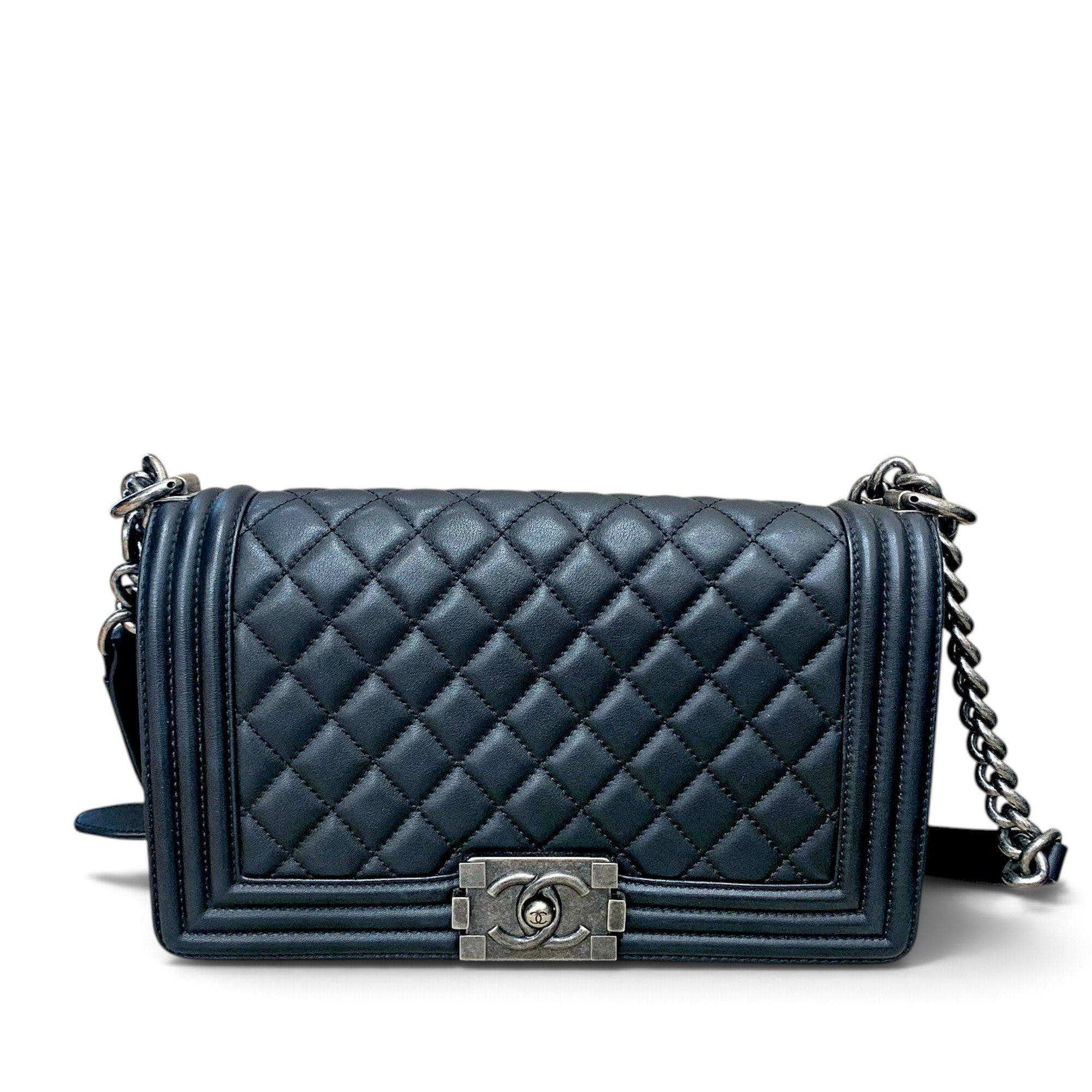 Boy leather handbag