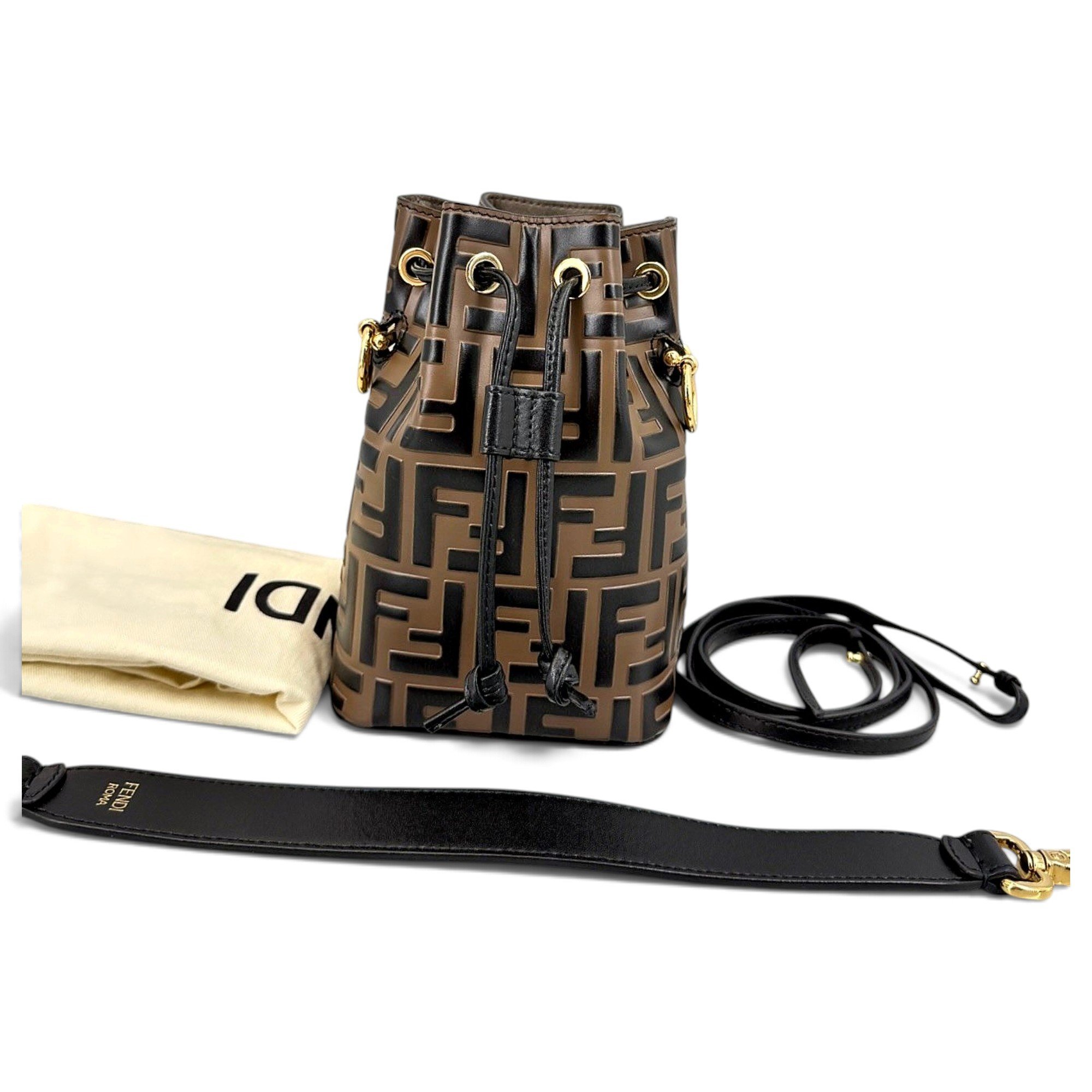 Mon Trésor leather handbag