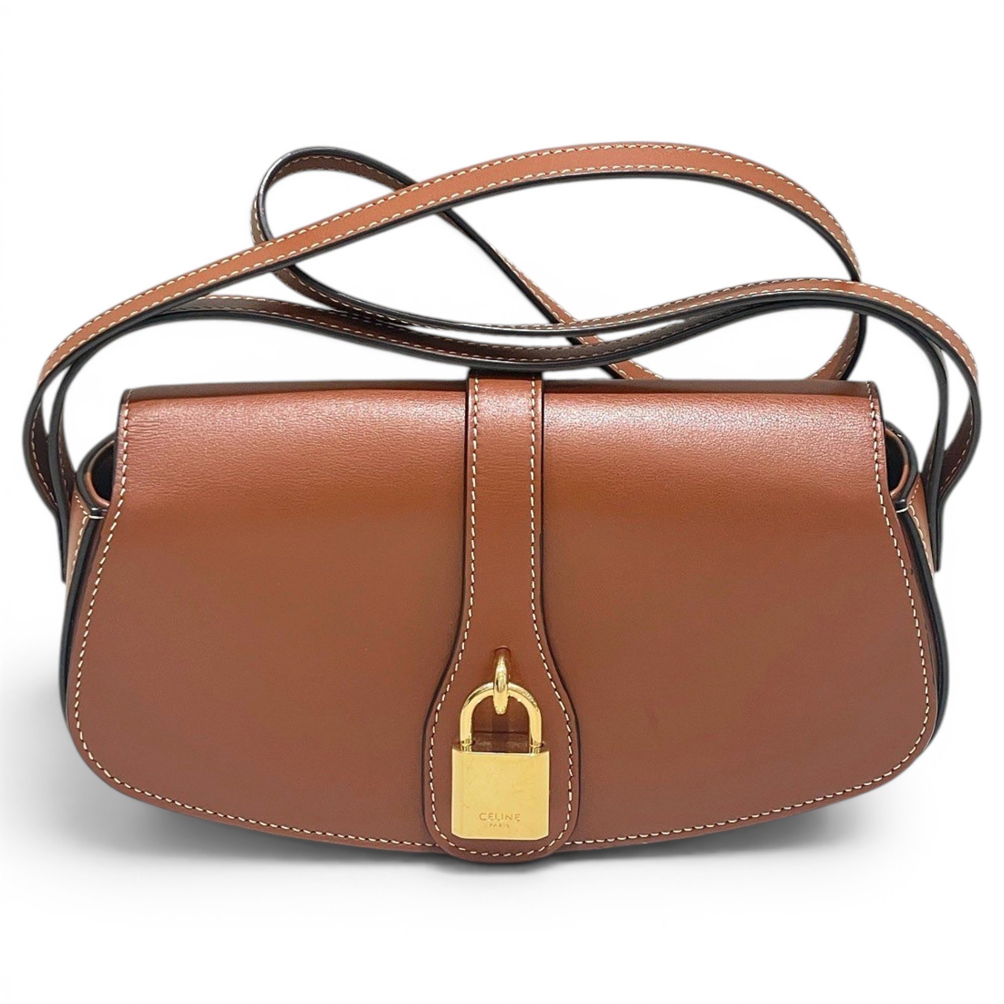 Tabou leather handbag