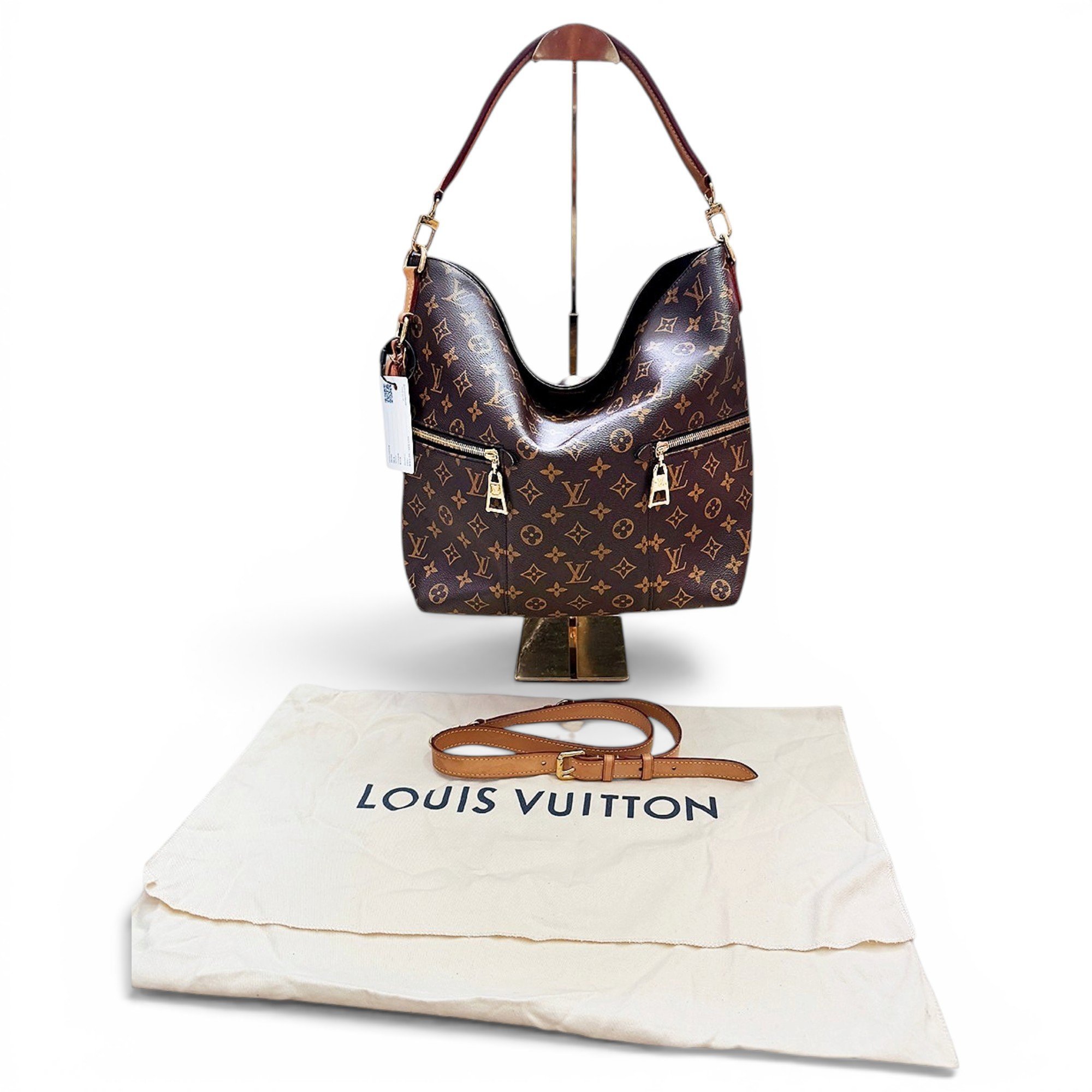 Mélie leather crossbody bag