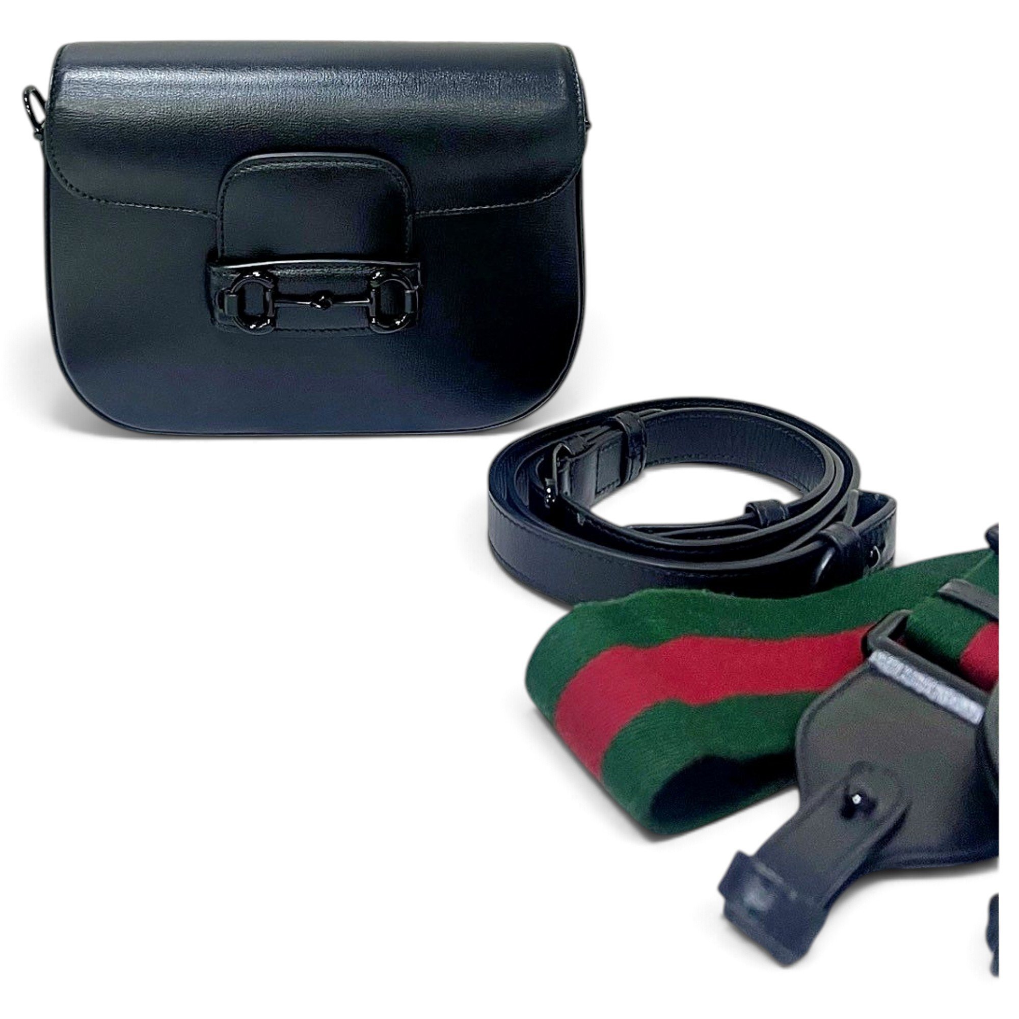 Horsebit 1955 Flap leather crossbody bag