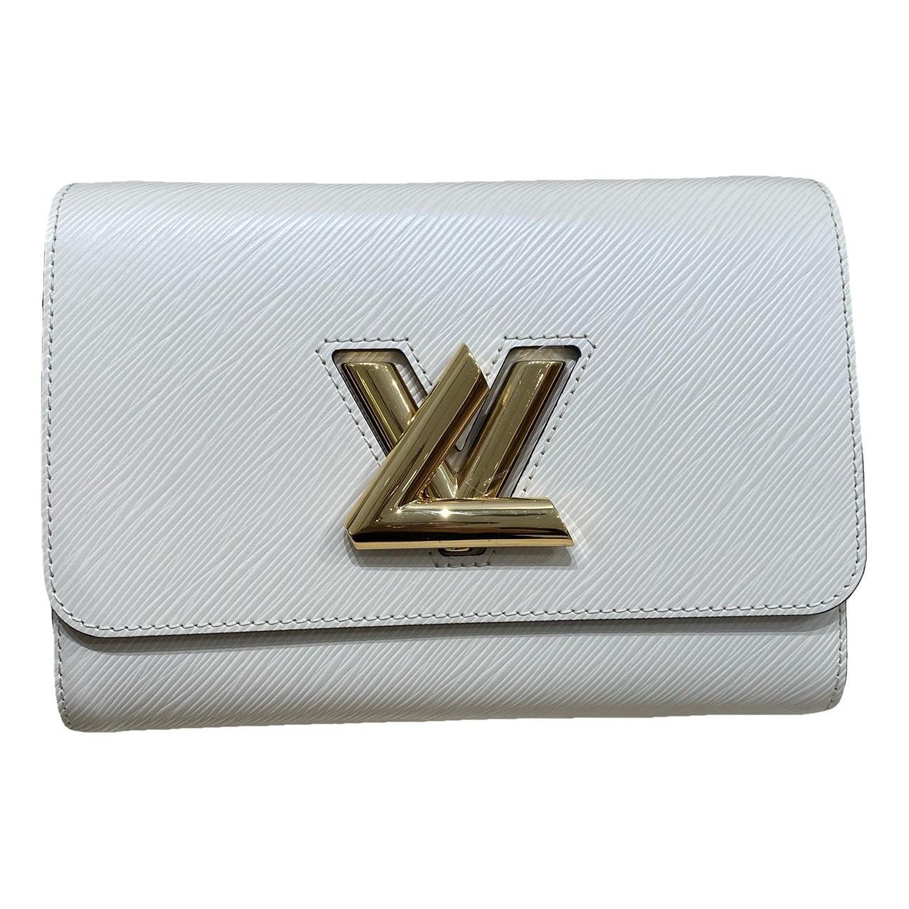 Twist leather handbag