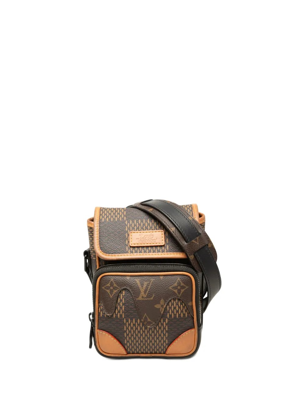 2020 Nigo Giant Damier Ebene Monogram Nano Amazone crossbody bag