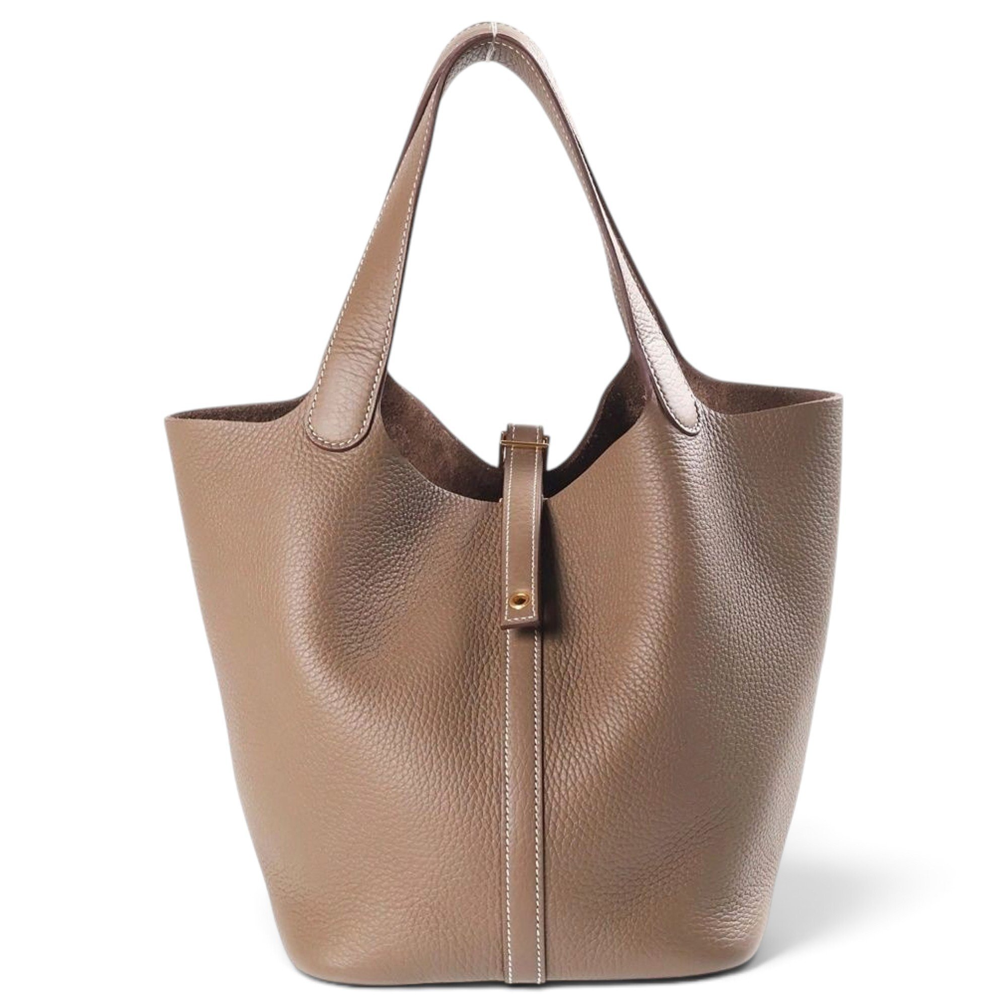 Picotin leather handbag