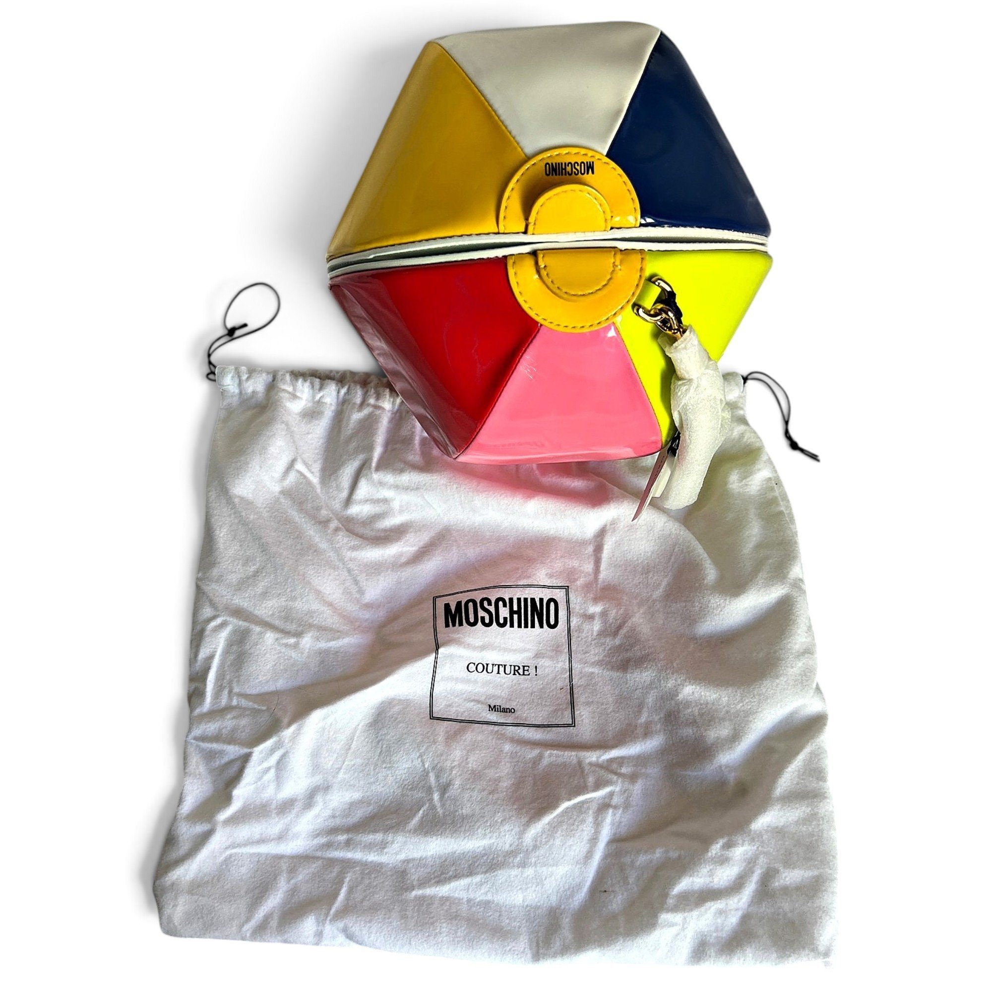 Moschino Patent leather handbag