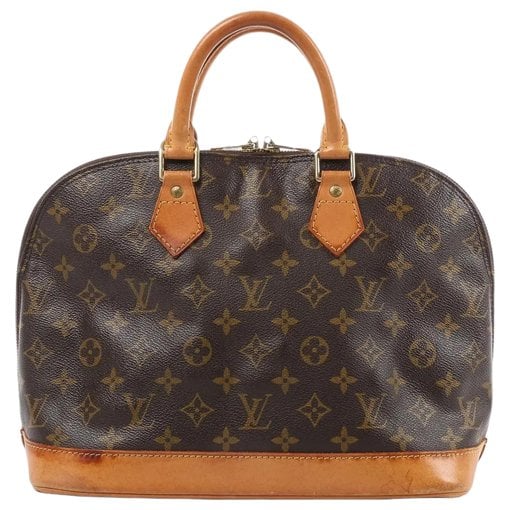 Alma leather handbag