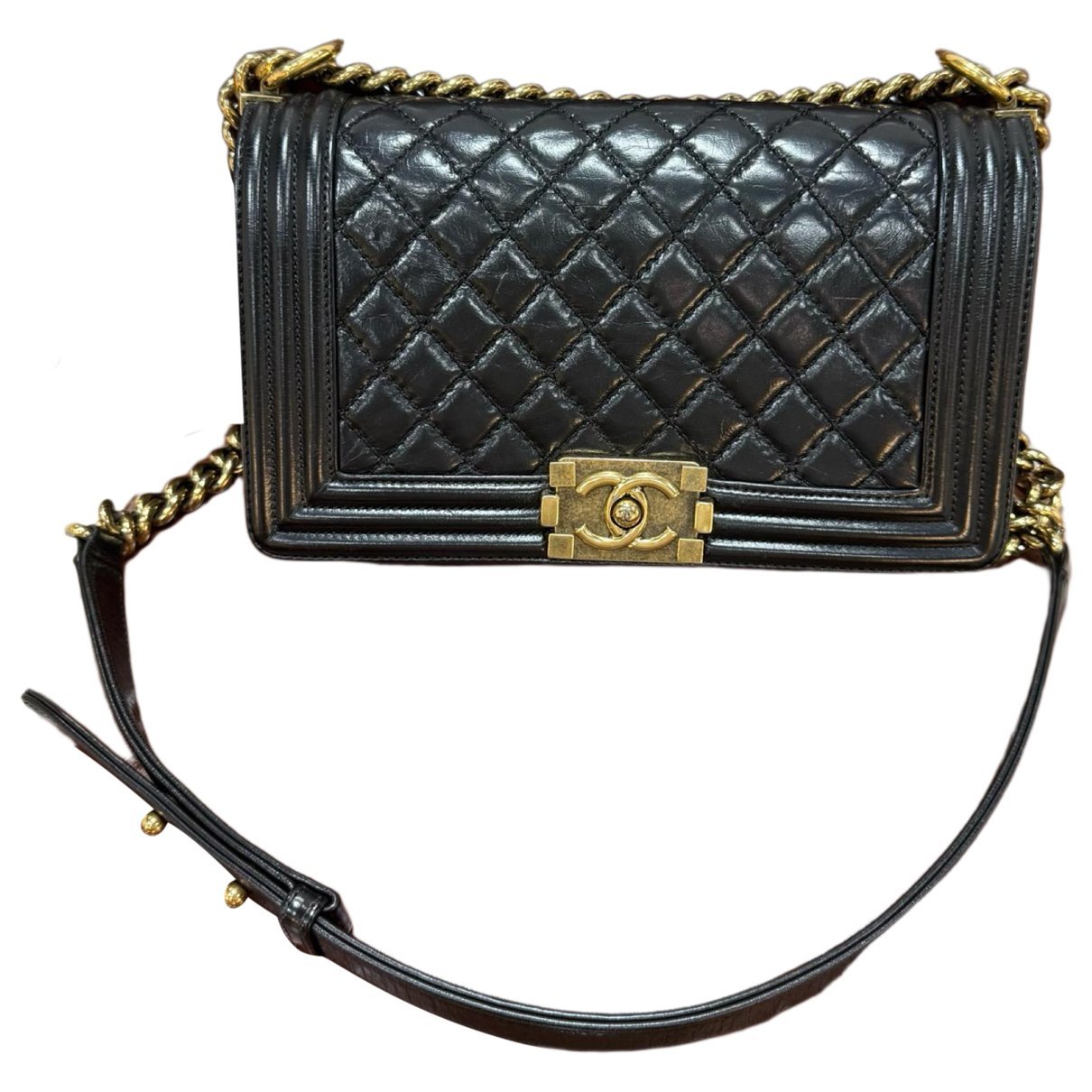Boy leather handbag