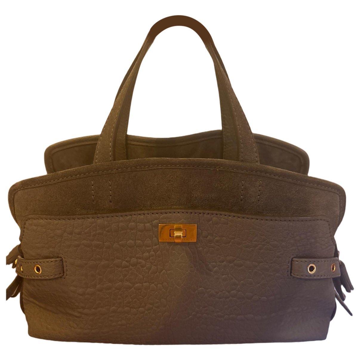 Leather handbag