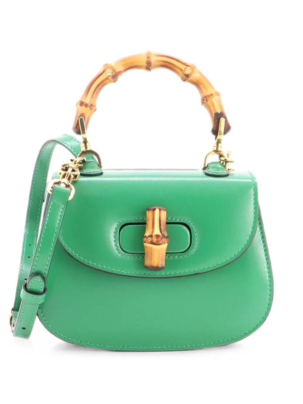 Bamboo 1947 Top Handle Bag Leather Mini shoulder bag