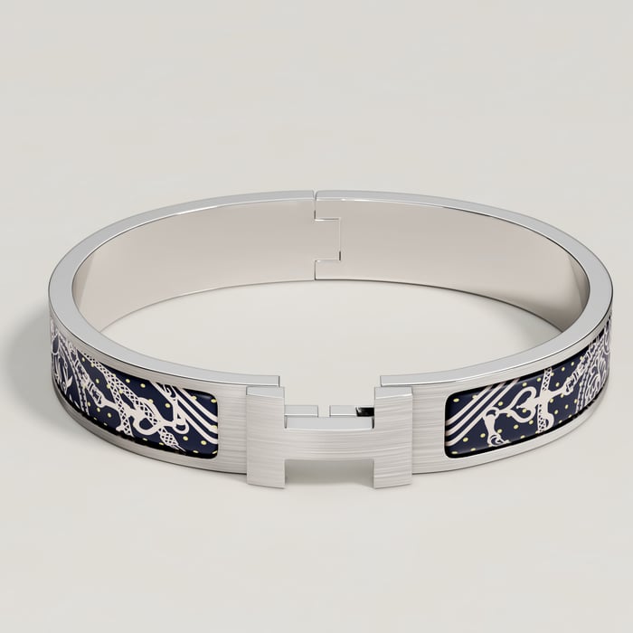 Blue Dye Clic Hh Festival Des Amazones Bandana Bracelet