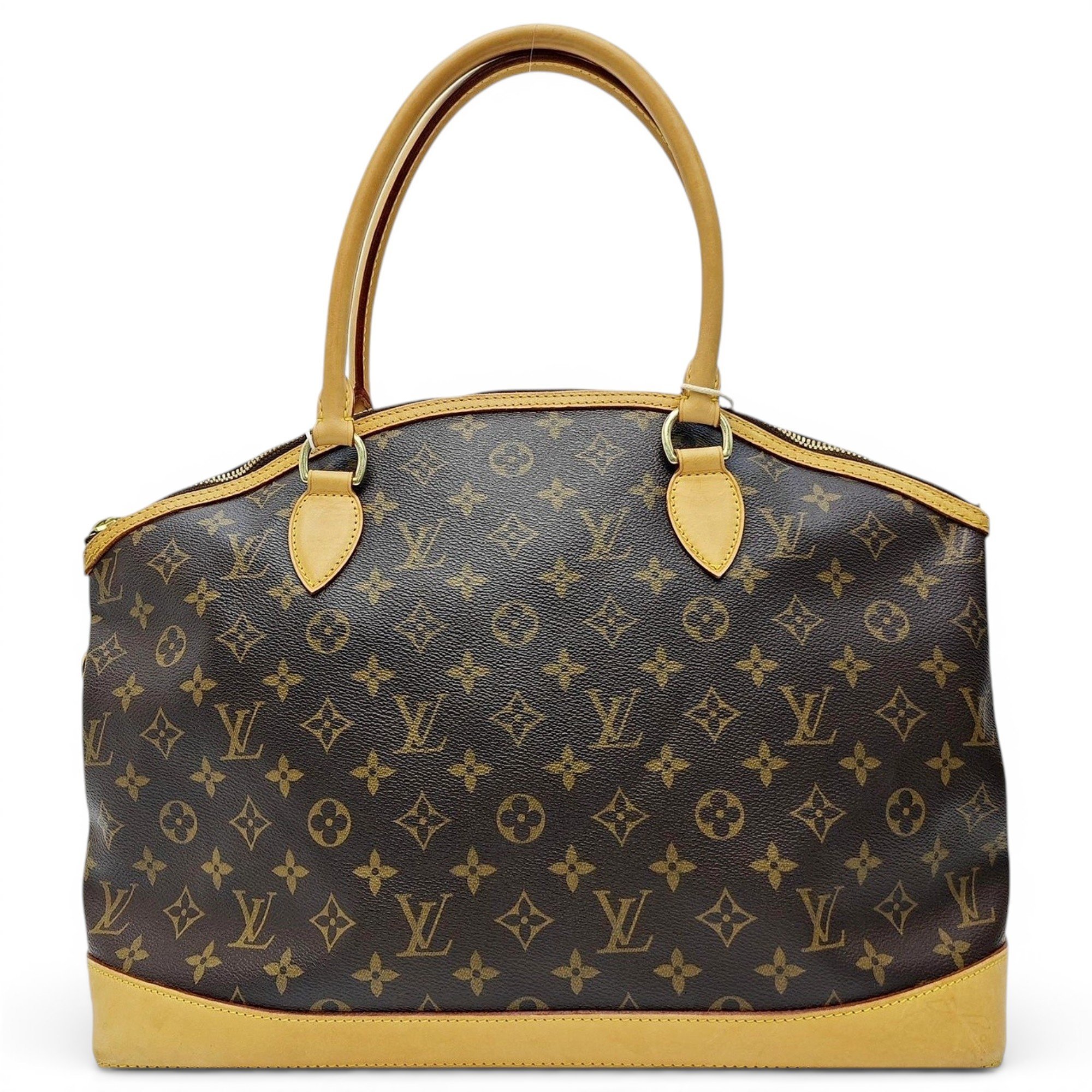 Lockit leather handbag