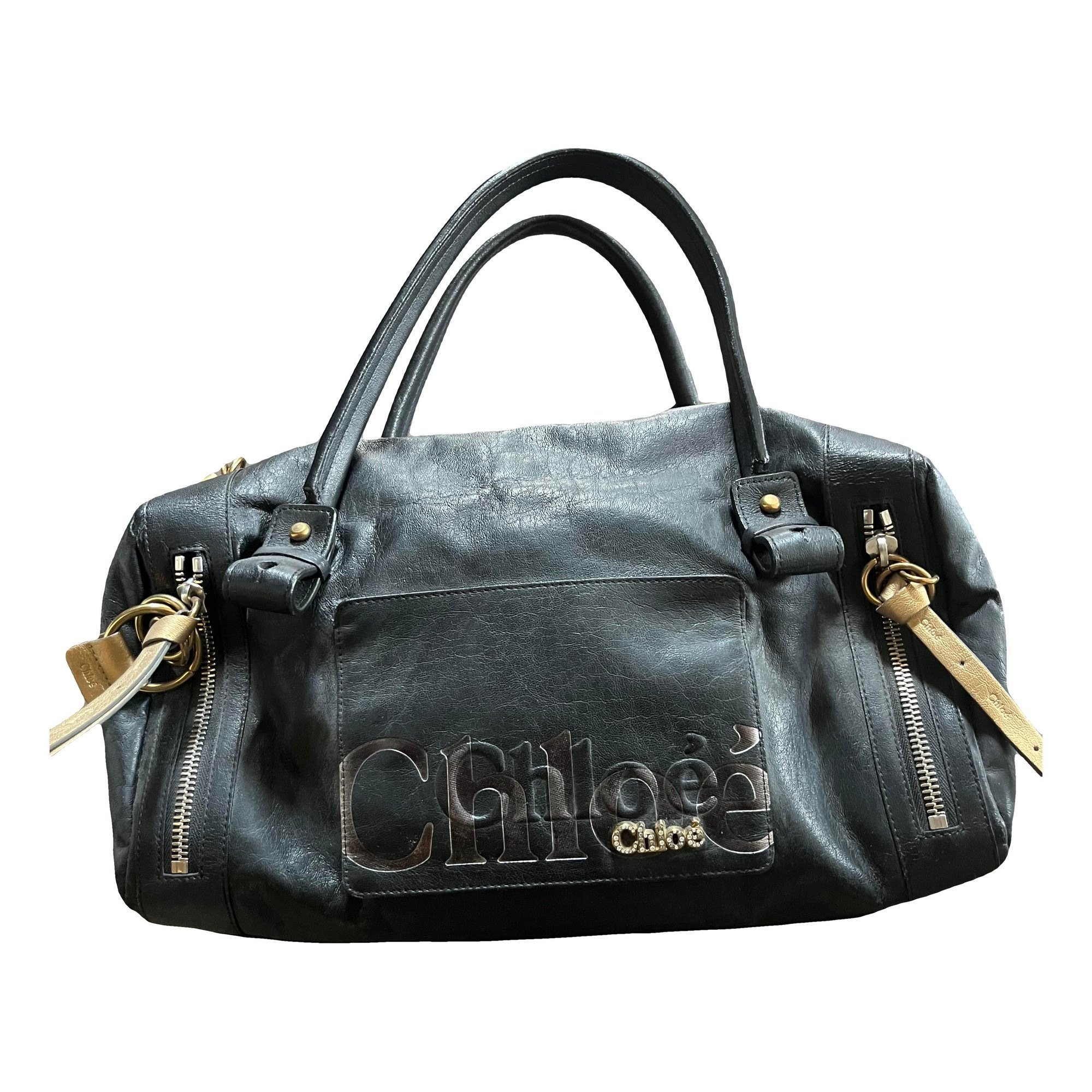 Leather handbag