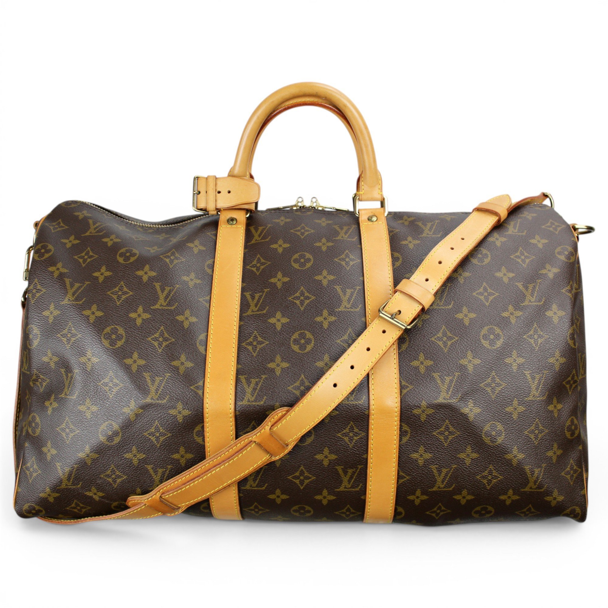 Keepall leather 48h bag
