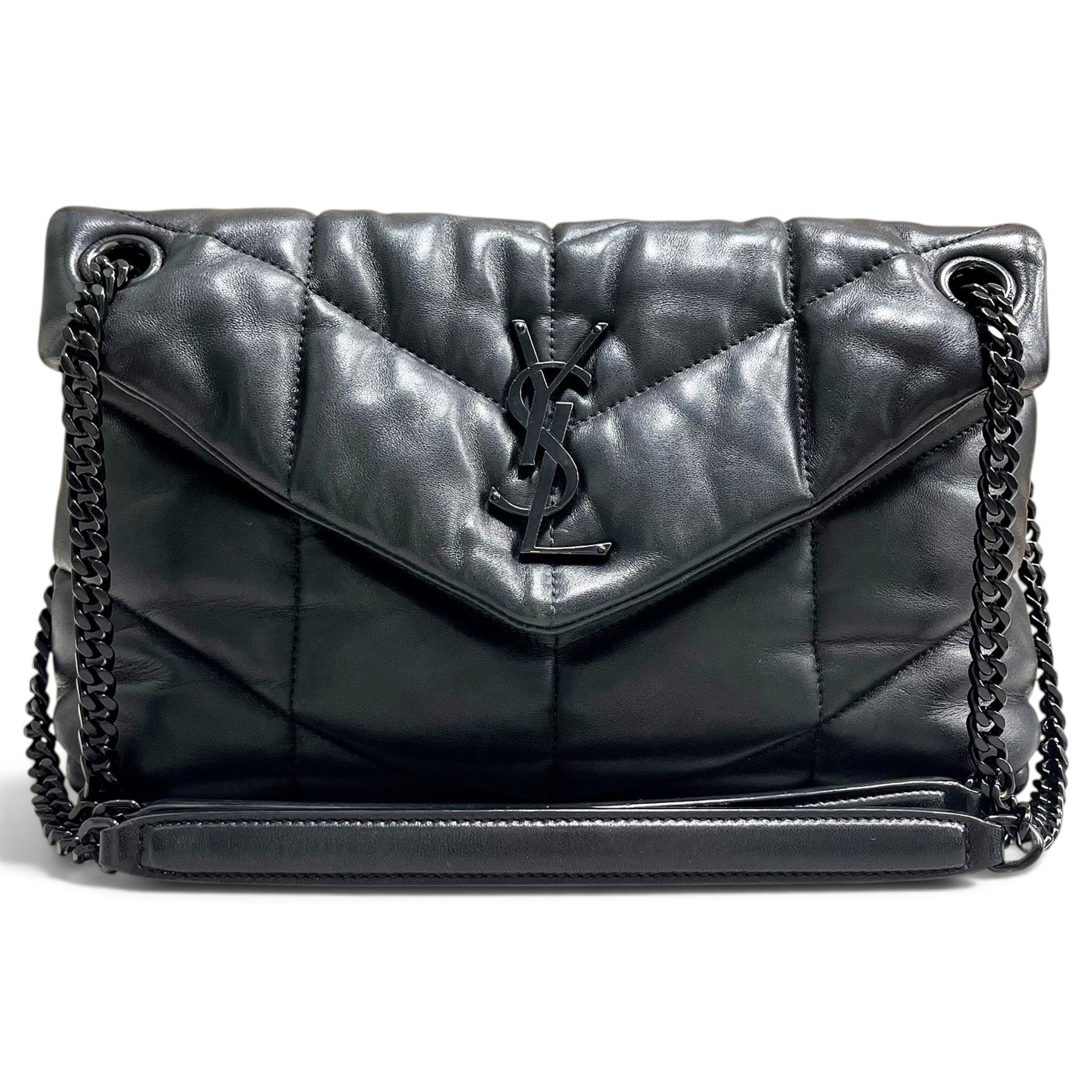 Saint Laurent Loulou Puffer leather handbag