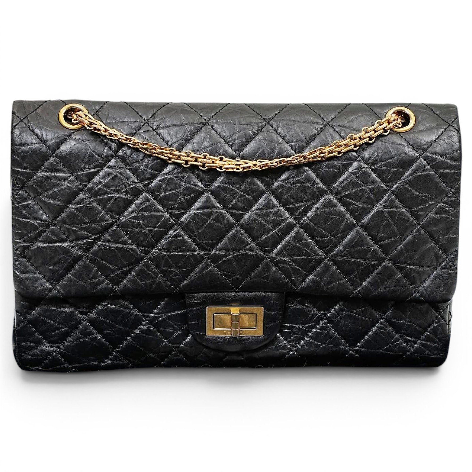 2.55 leather handbag