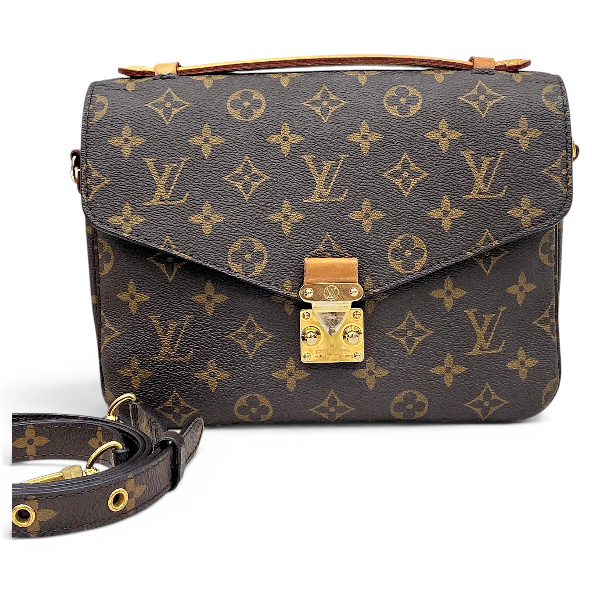 Metis leather handbag