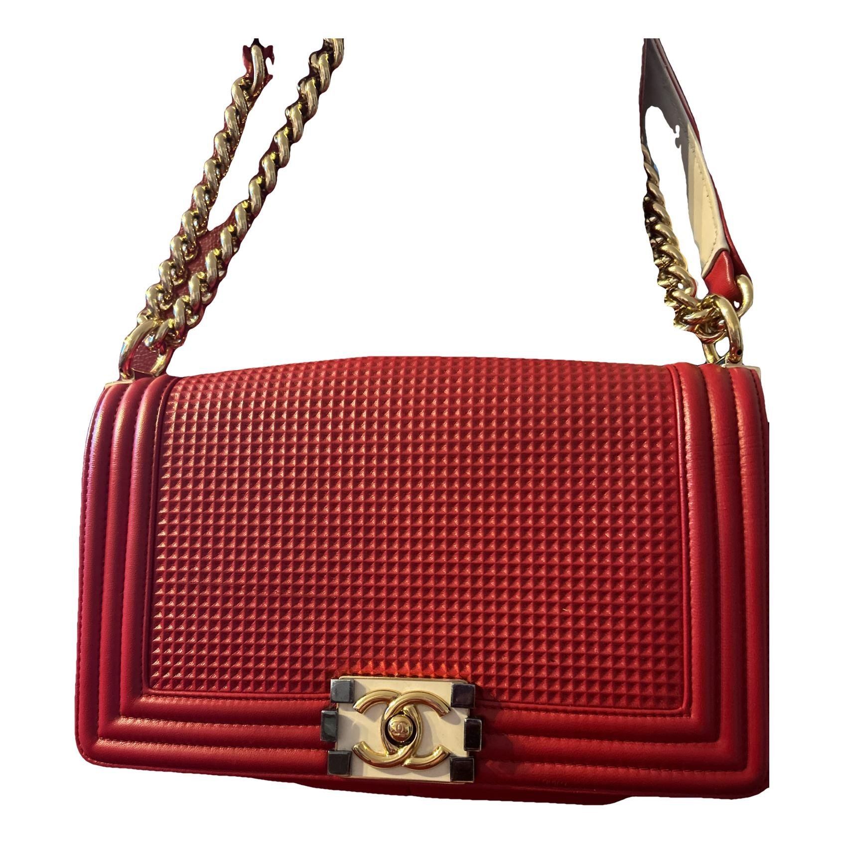 Boy leather handbag