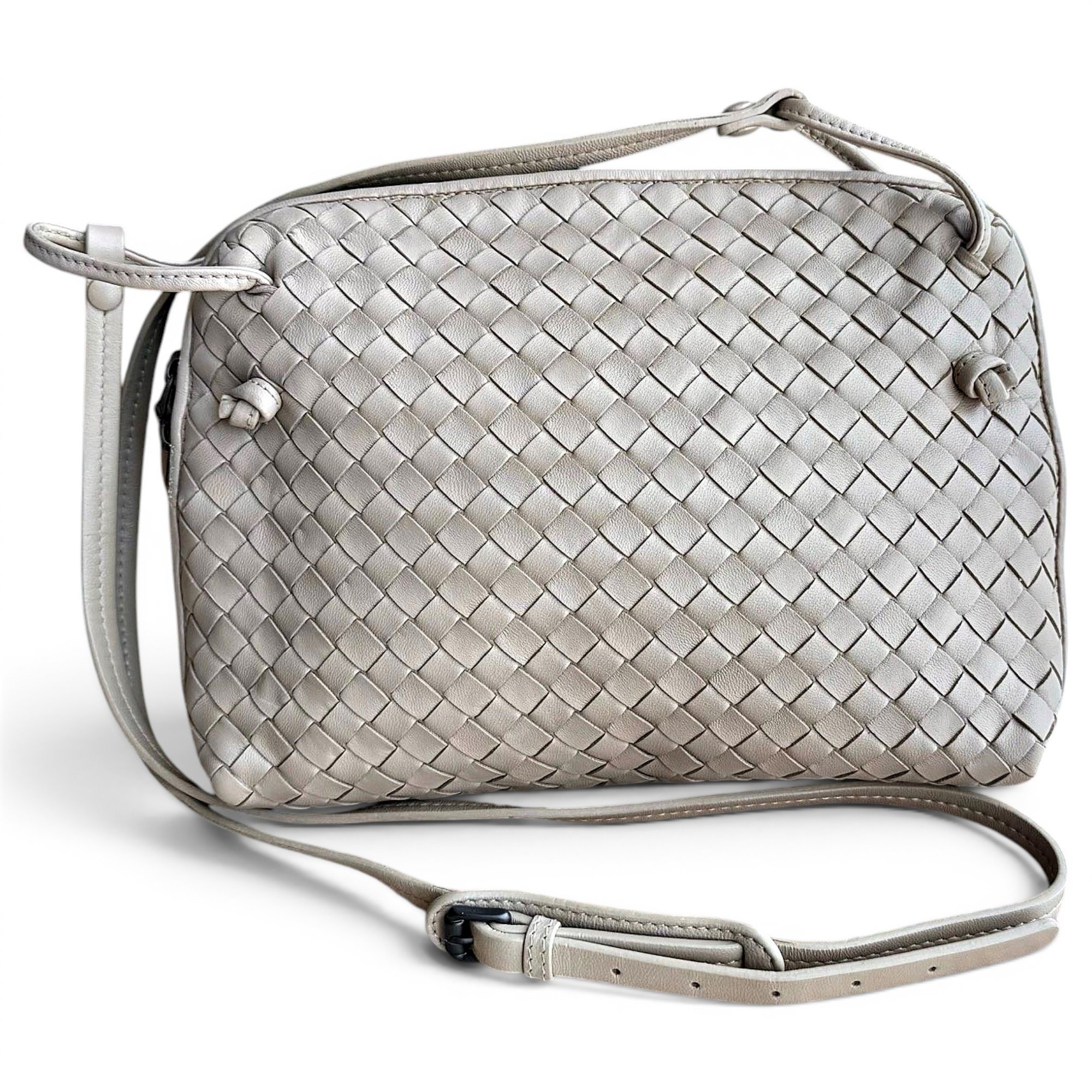 Leather crossbody bag