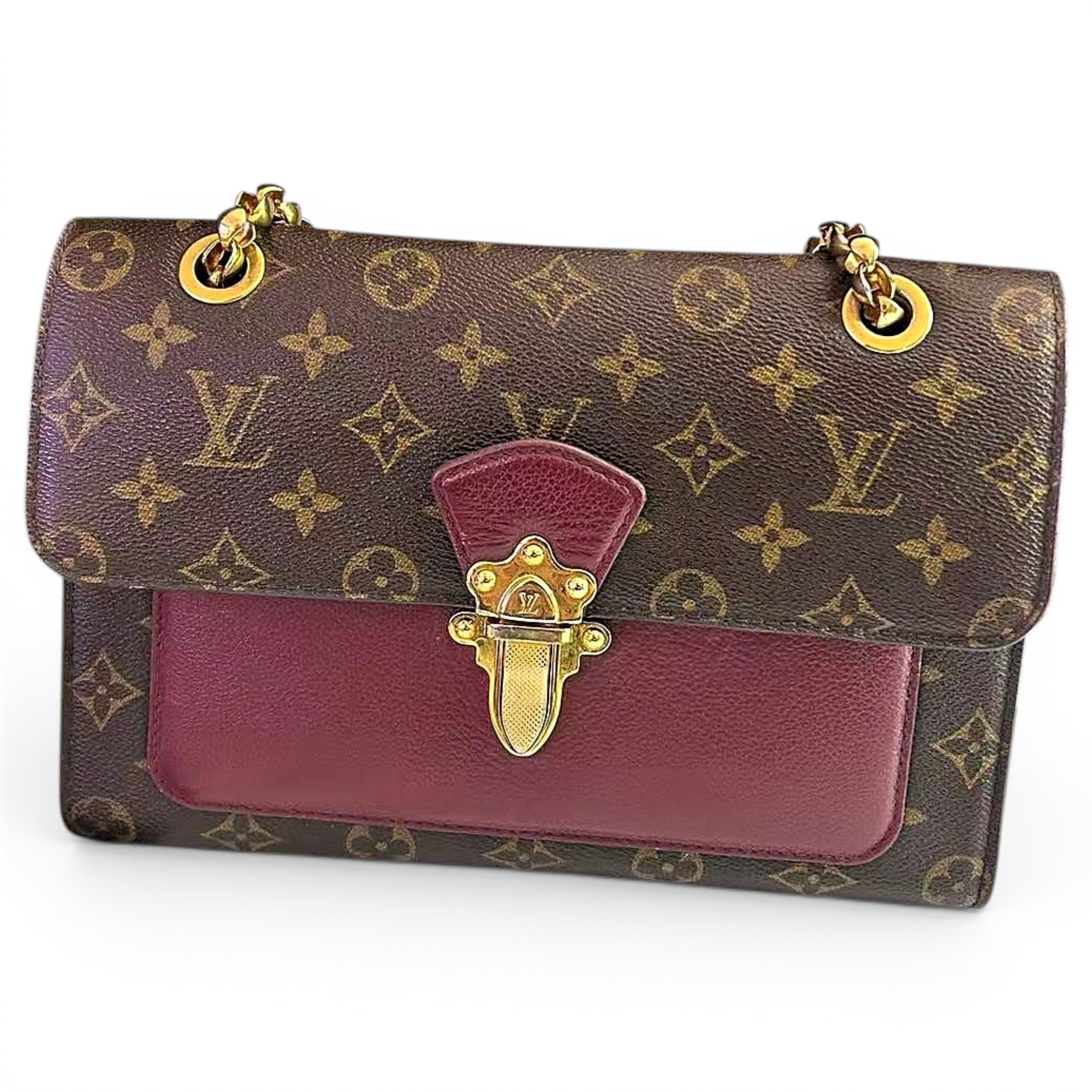 Victoire leather handbag