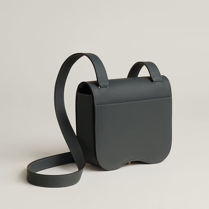 Gris Misty Hermès Della Cavalleria Mini Bag II