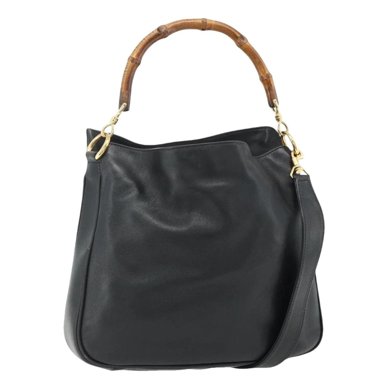 Leather handbag