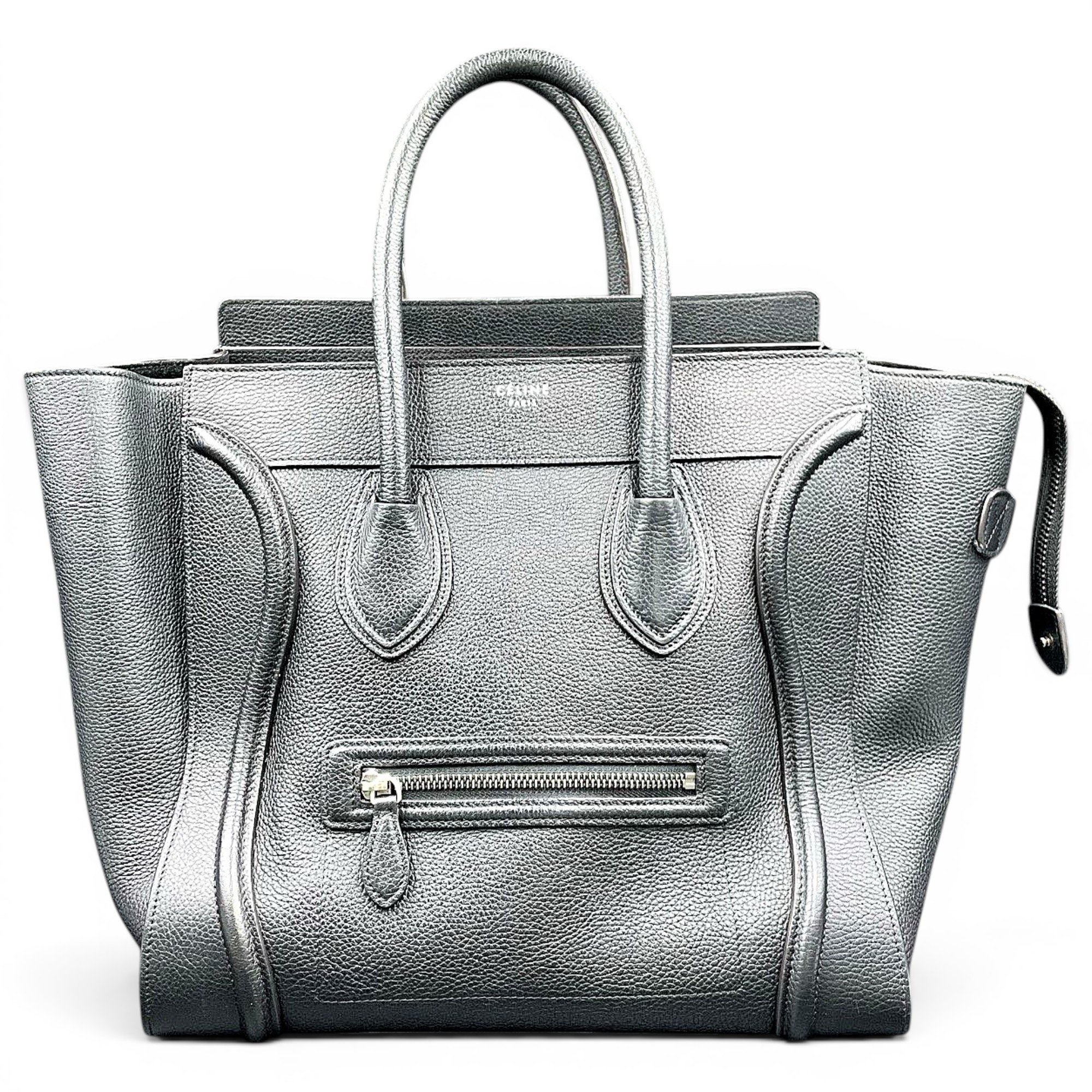 Luggage leather handbag