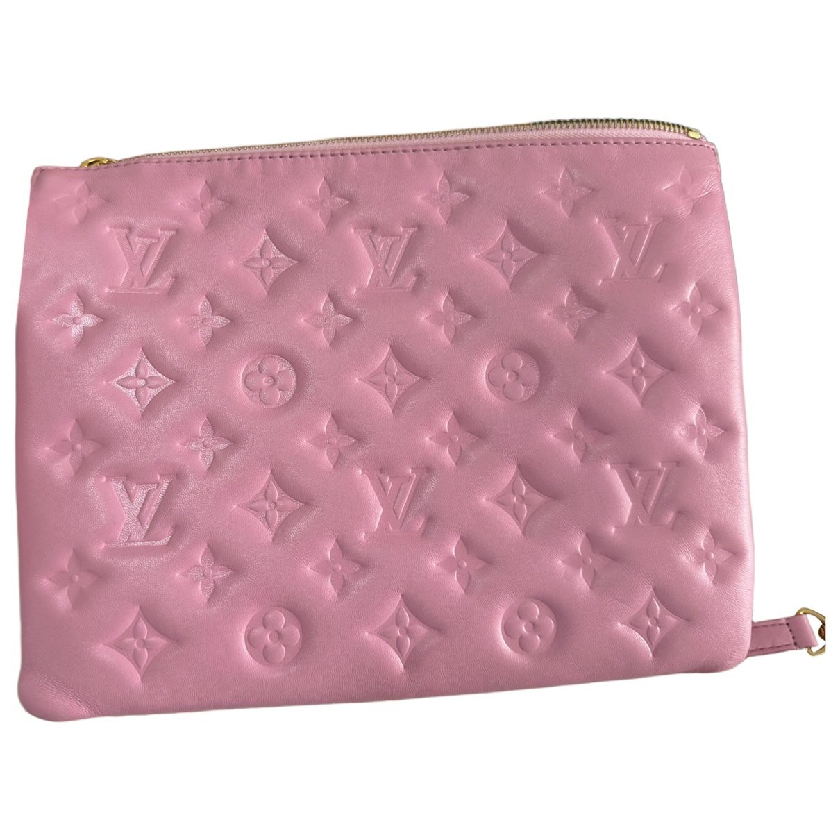 Coussin leather handbag