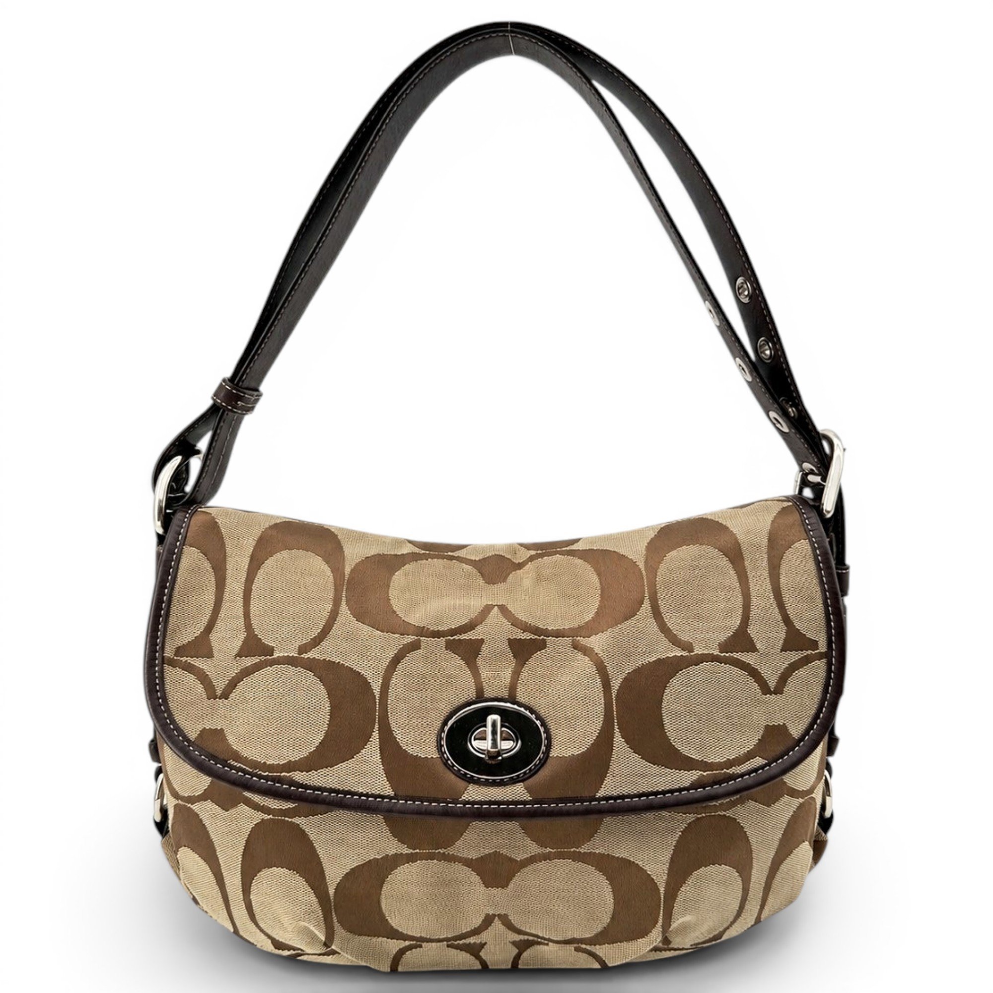 Signature Sufflette cloth handbag