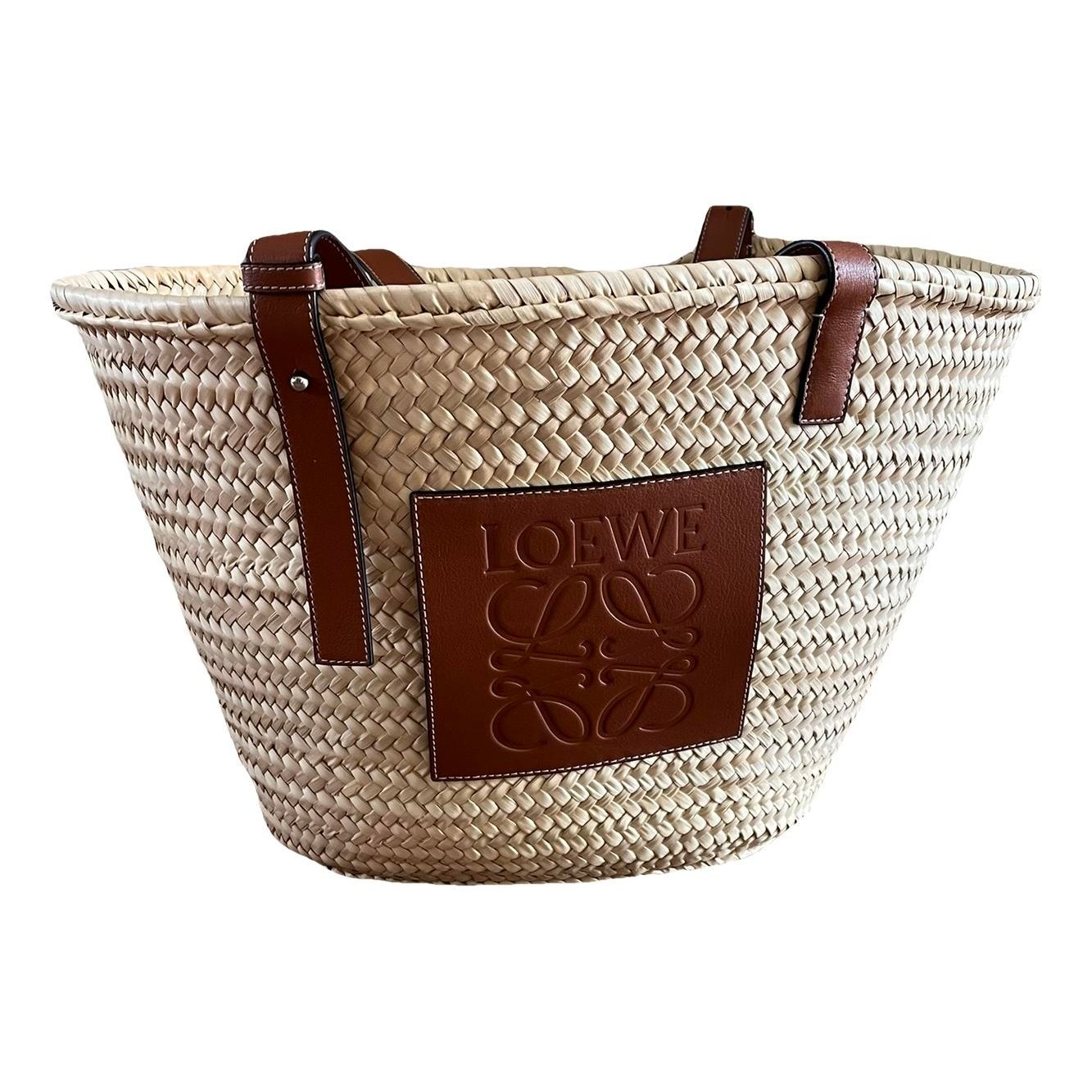 Basket Bag leather tote