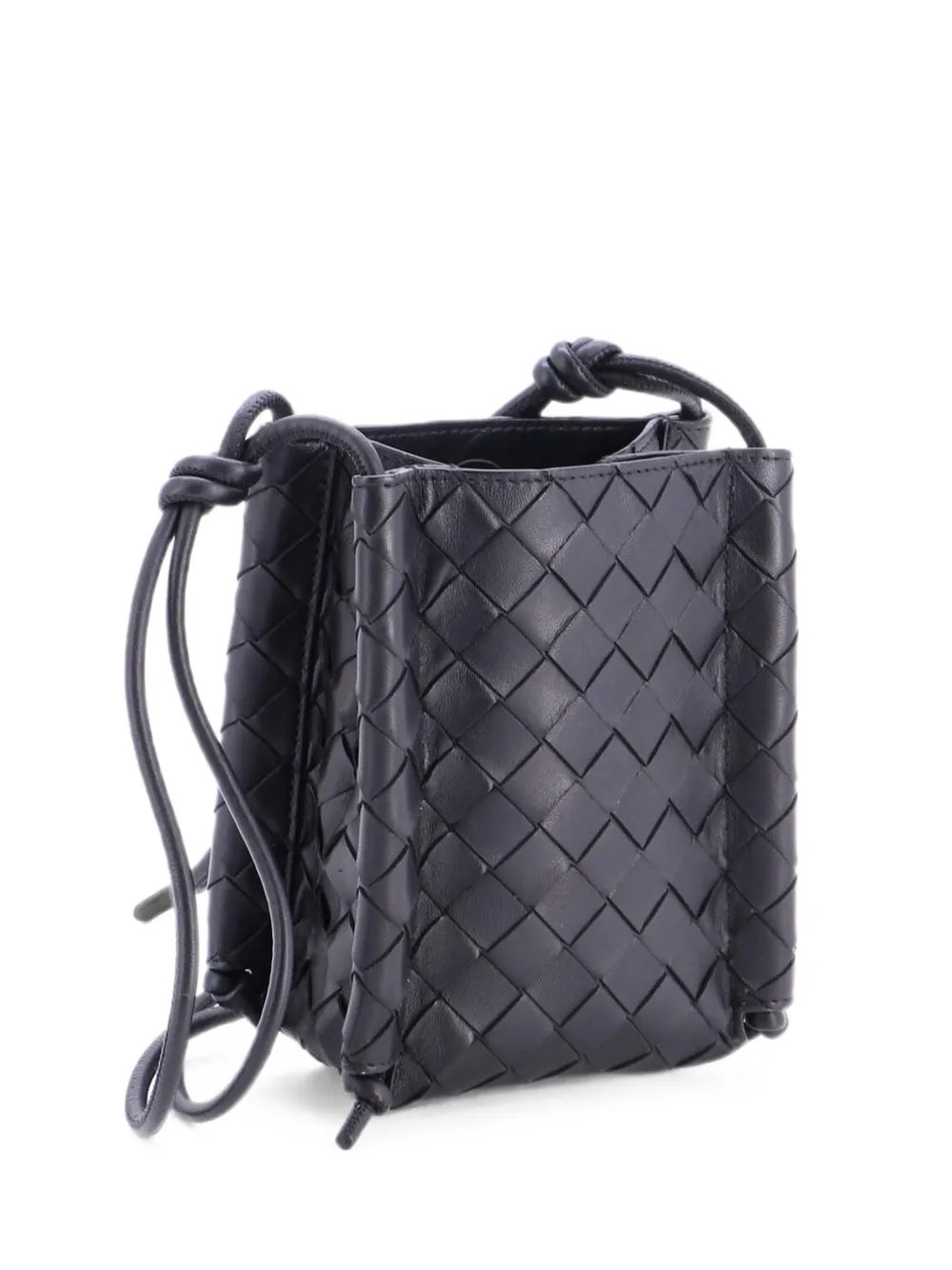 The Knot Bag Intrecciato Nappa Mini crossbody bag