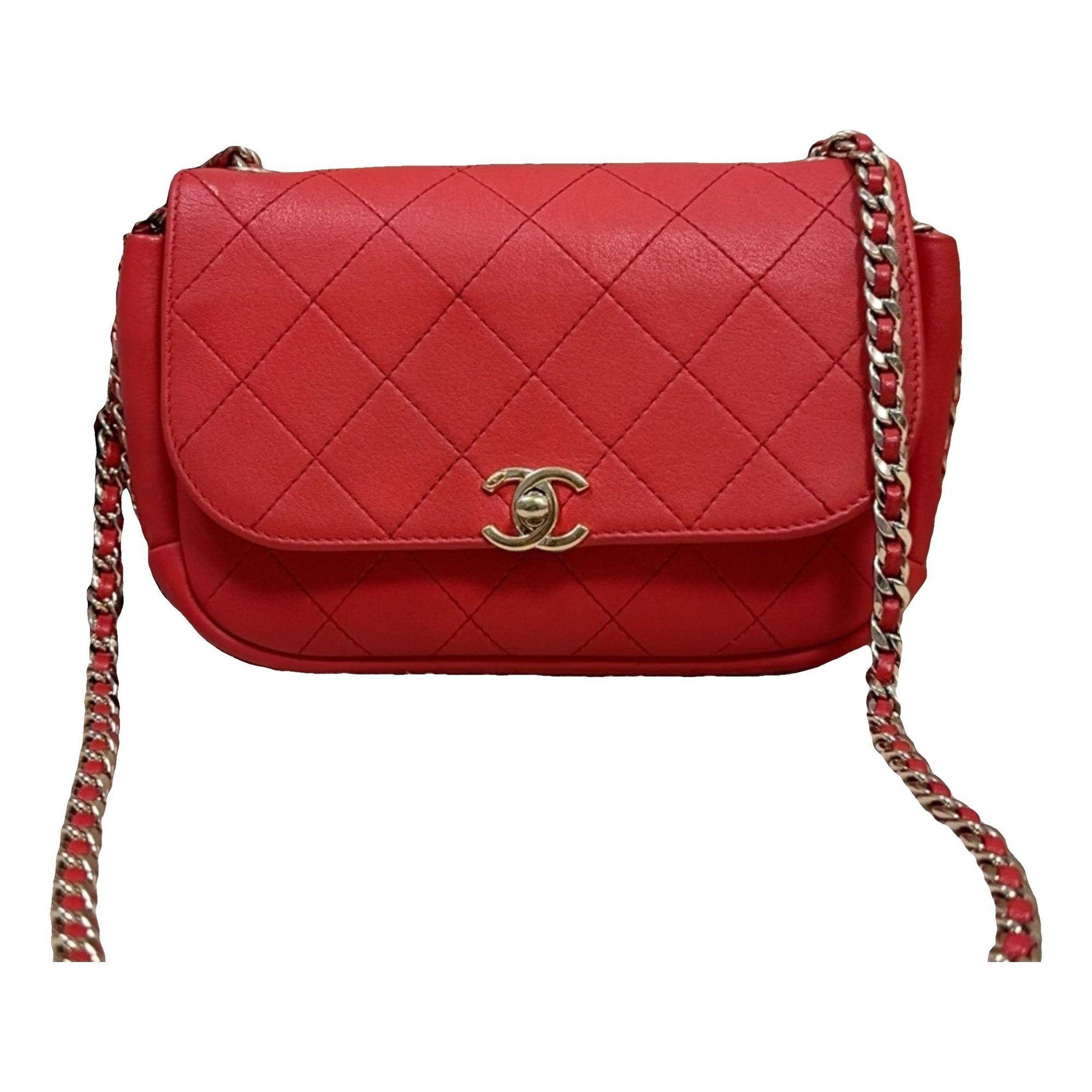 Leather crossbody bag