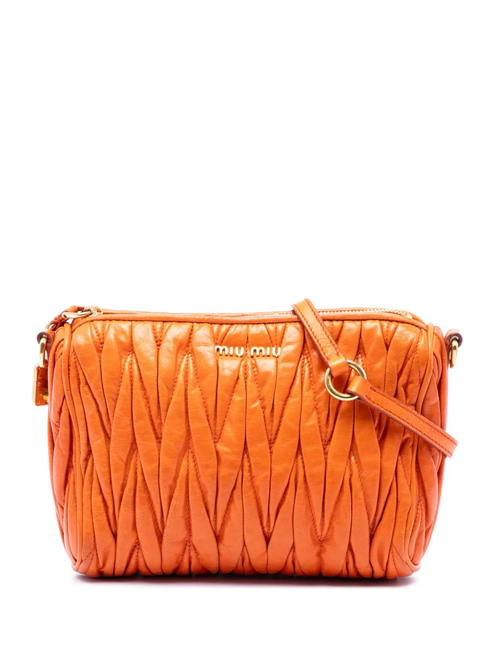 Miu Miu 2010-2026 Matelasse Nappa Lux Charm shoulder bag