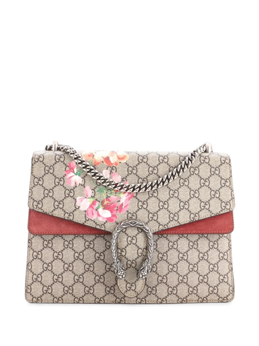 Dionysus Bag Blooms Print GG Coated Canvas Medium shoulder bag
