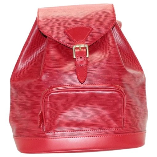 Montsouris leather backpack