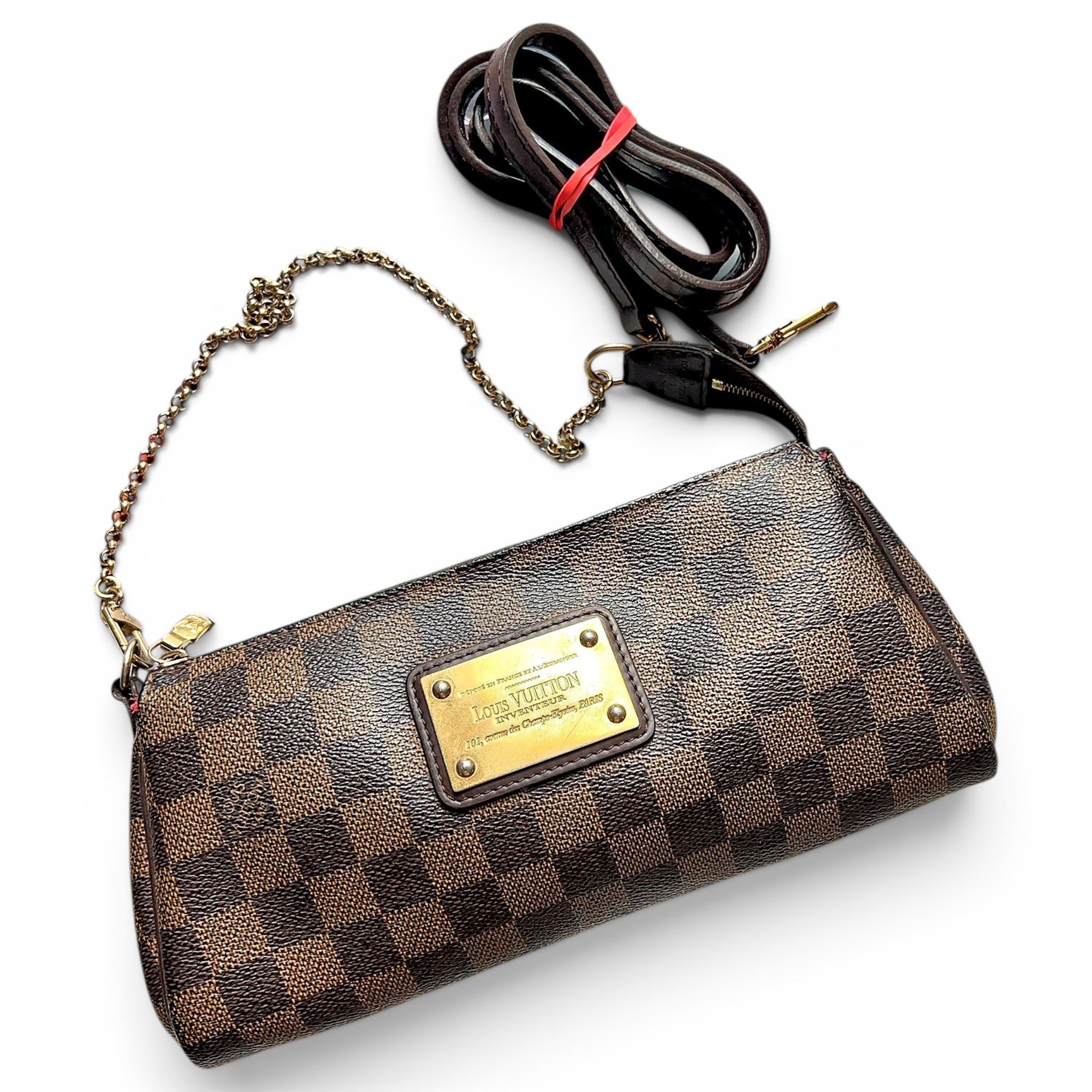 Eva patent leather handbag