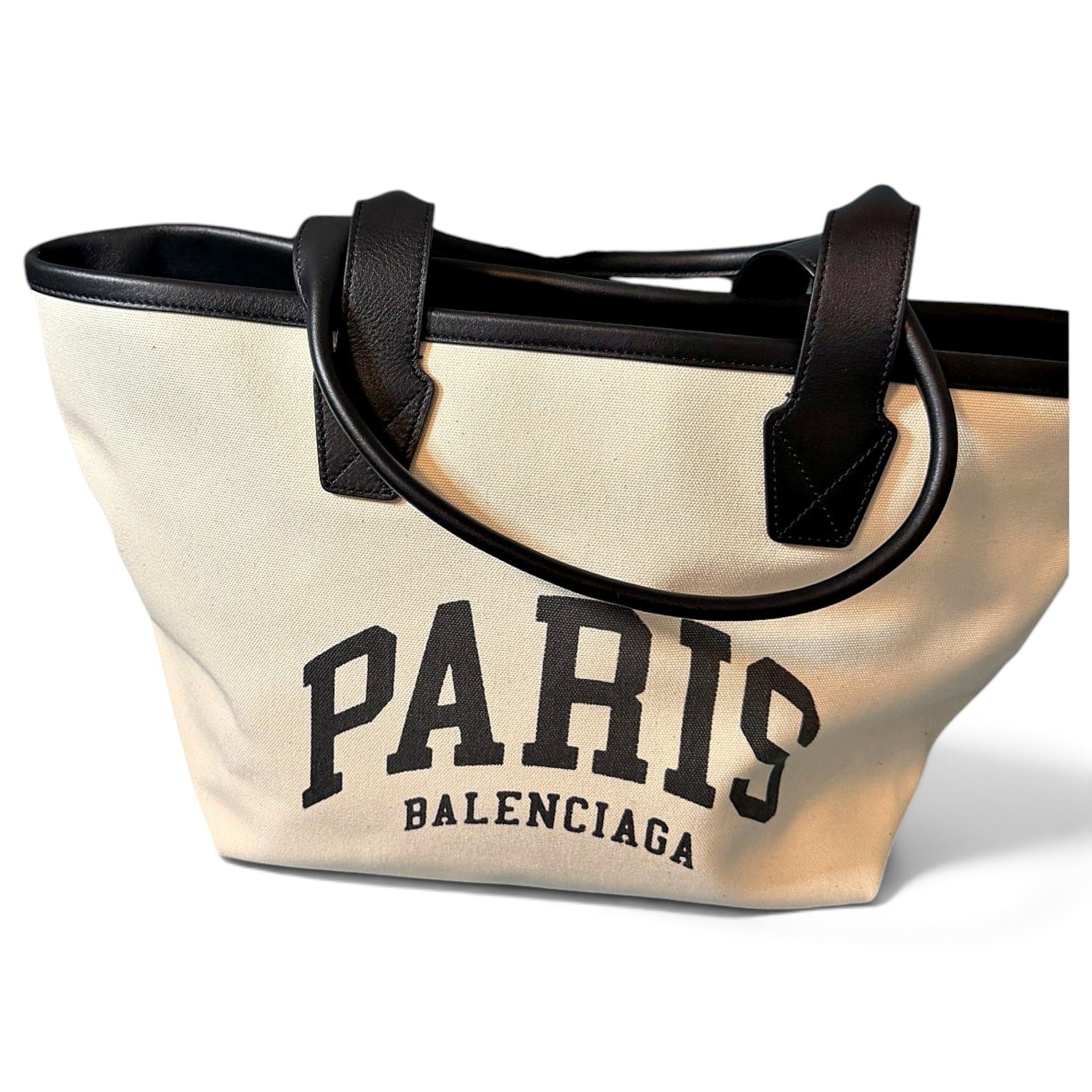 Navy cabas cloth tote