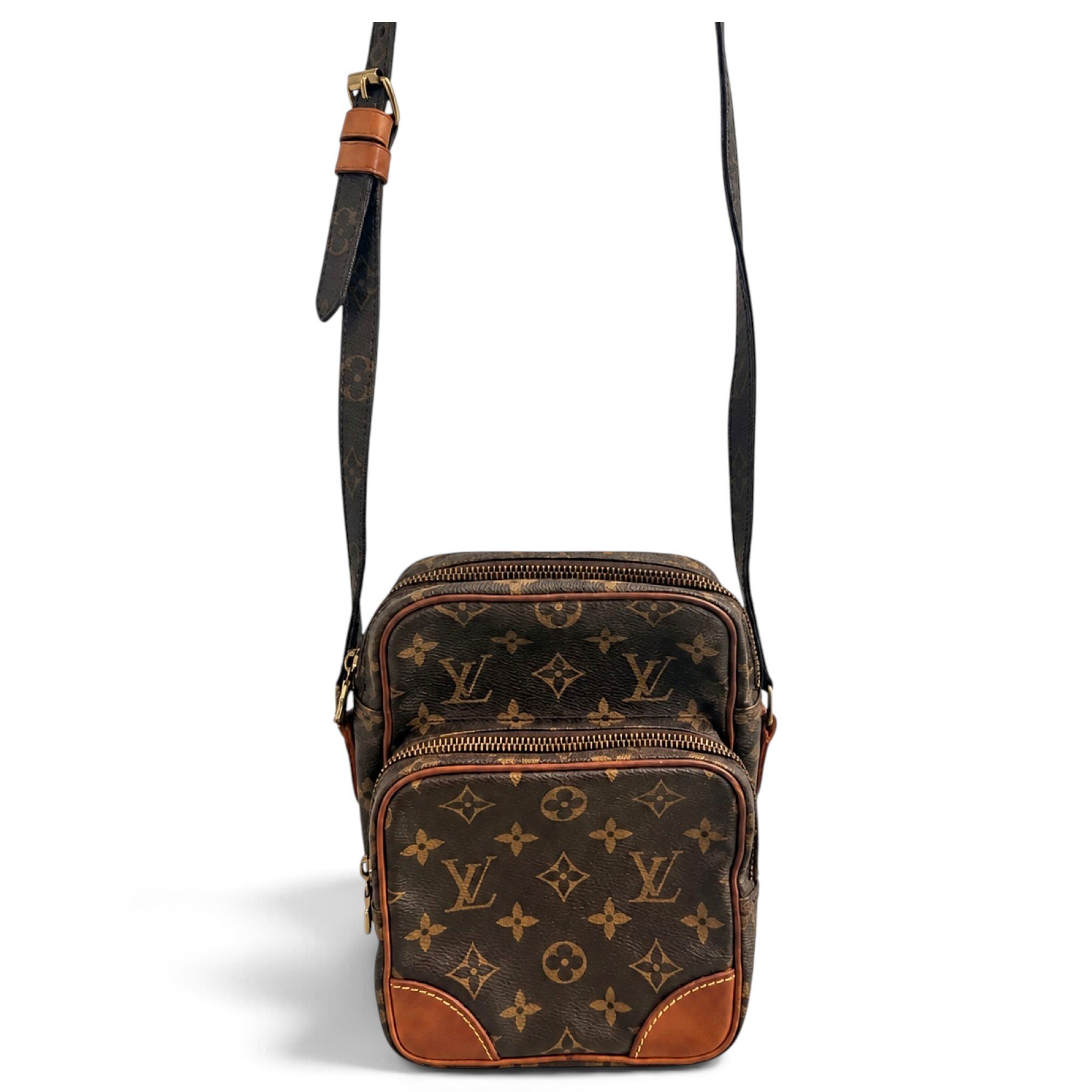 Amazon leather crossbody bag