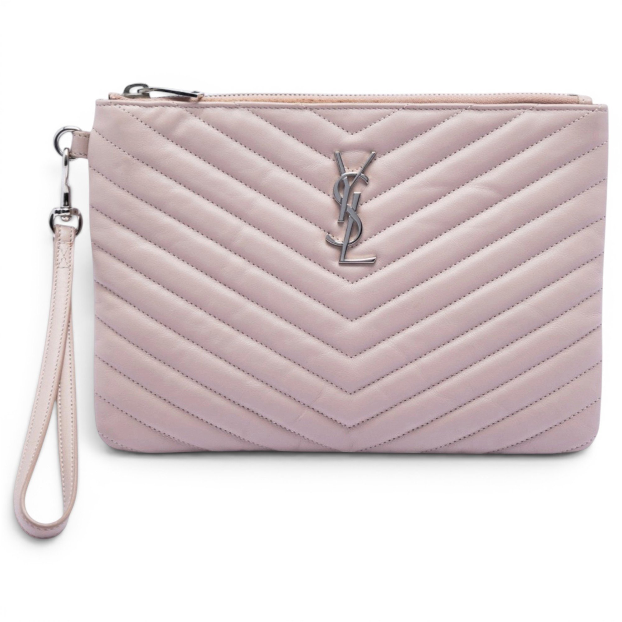 New Jolie leather clutch bag