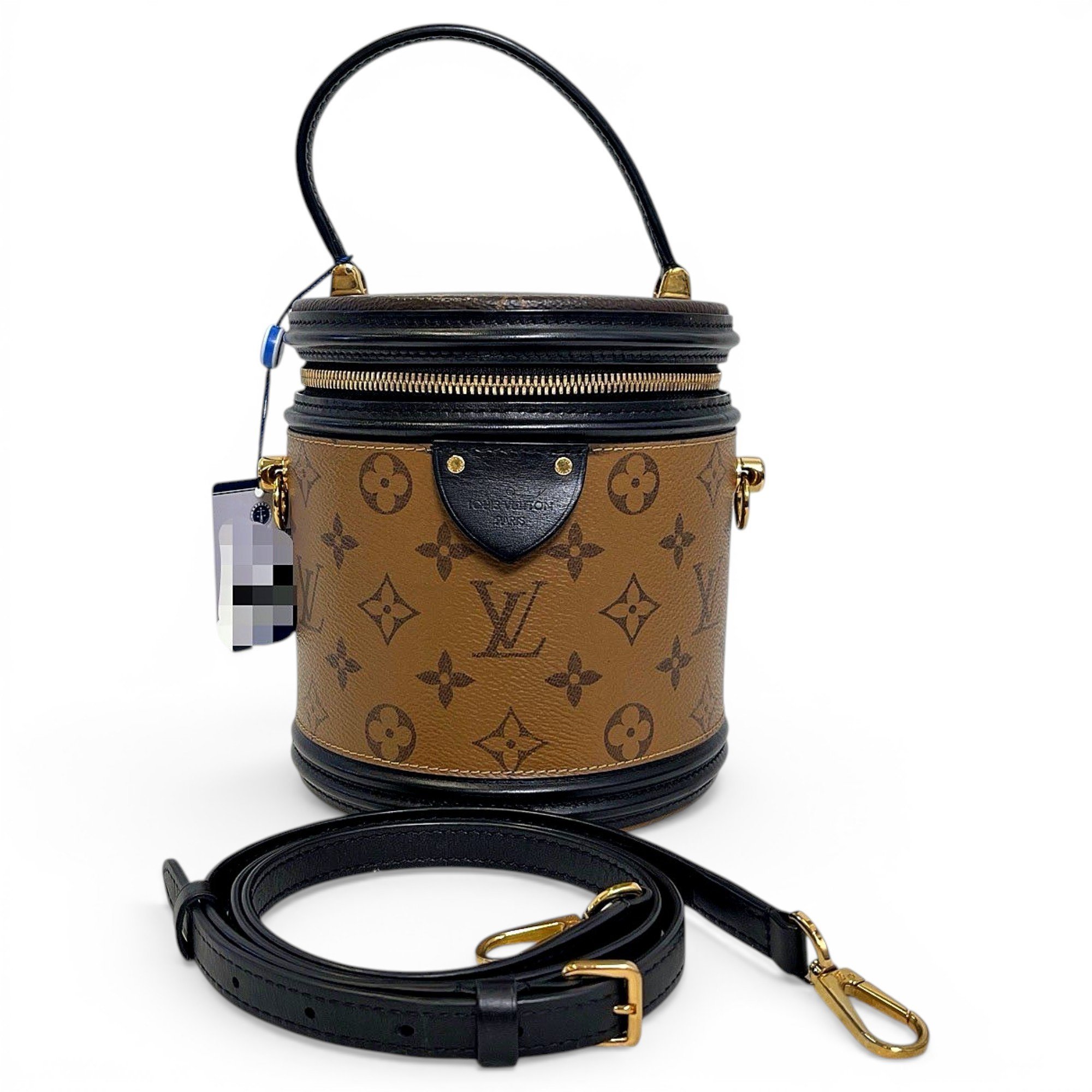 Cannes leather handbag
