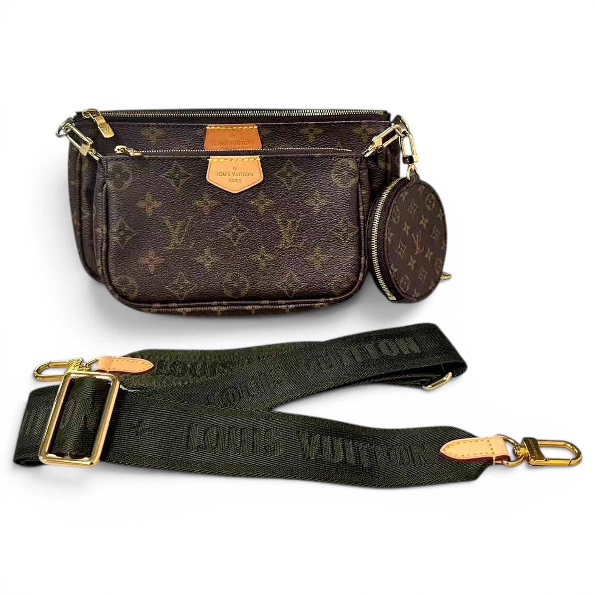 Multi Pochette Accessoires leather handbag