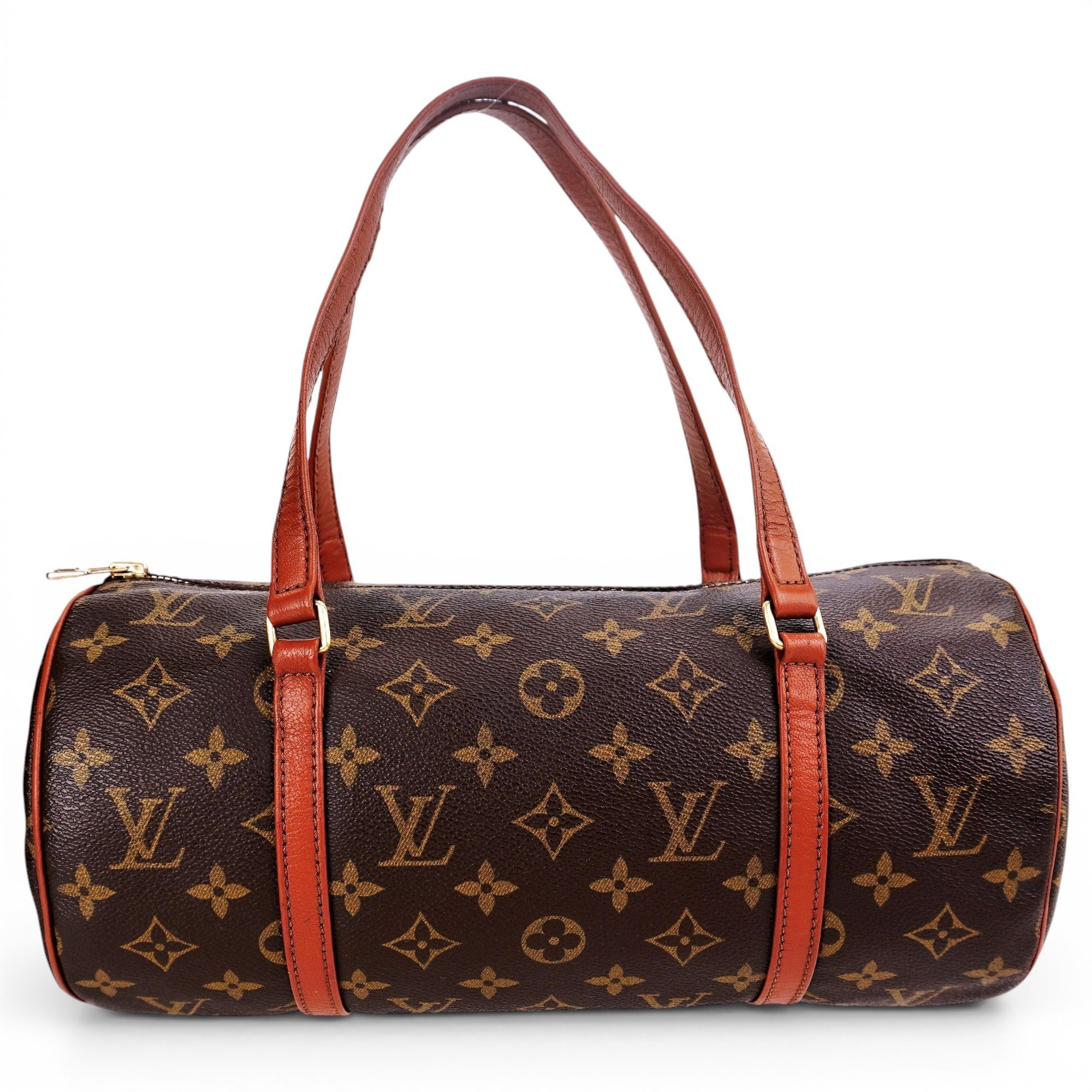 Papillon leather handbag